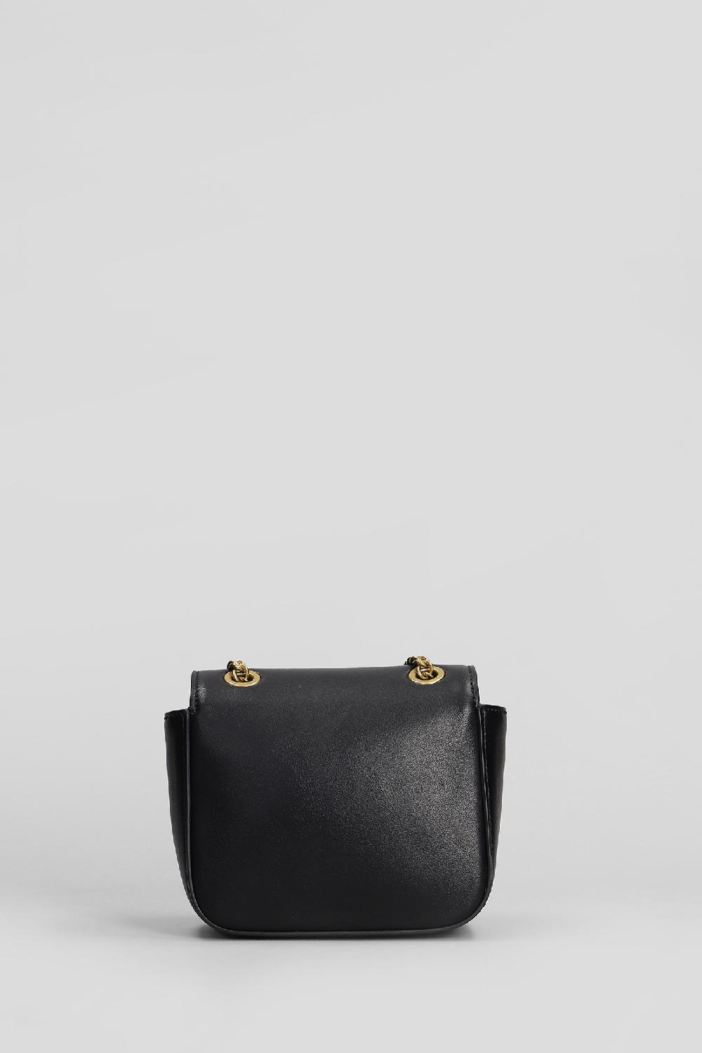 Deliberti Bibi Lou Borsa A Spalla In Pelle Nera Cod. 408083 - Deliberti The Luxury Shopping