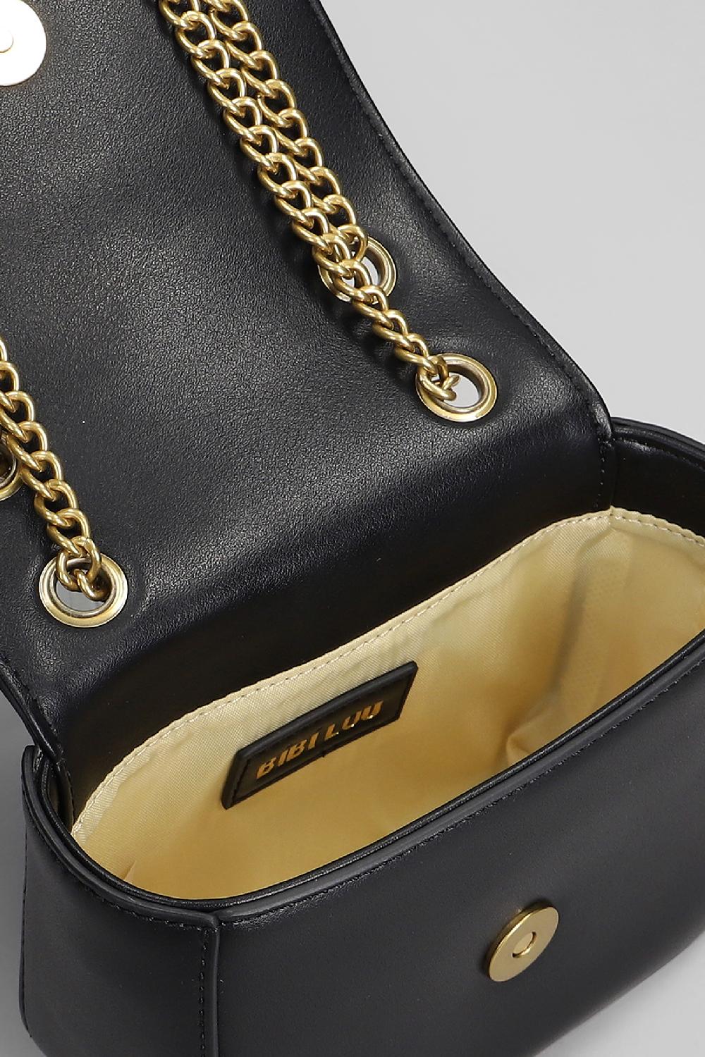 Deliberti Bibi Lou Borsa A Spalla In Pelle Nera Cod. 408083 - Deliberti The Luxury Shopping