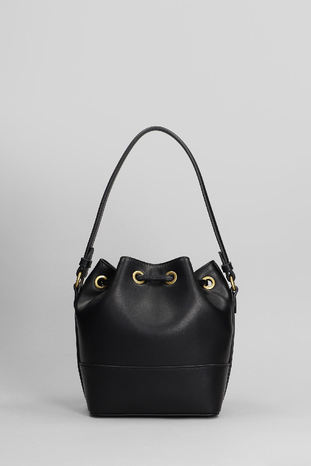 Deliberti Bibi Lou Borsa A Spalla In Pelle Nera Cod. 409202 - Deliberti The Luxury Shopping