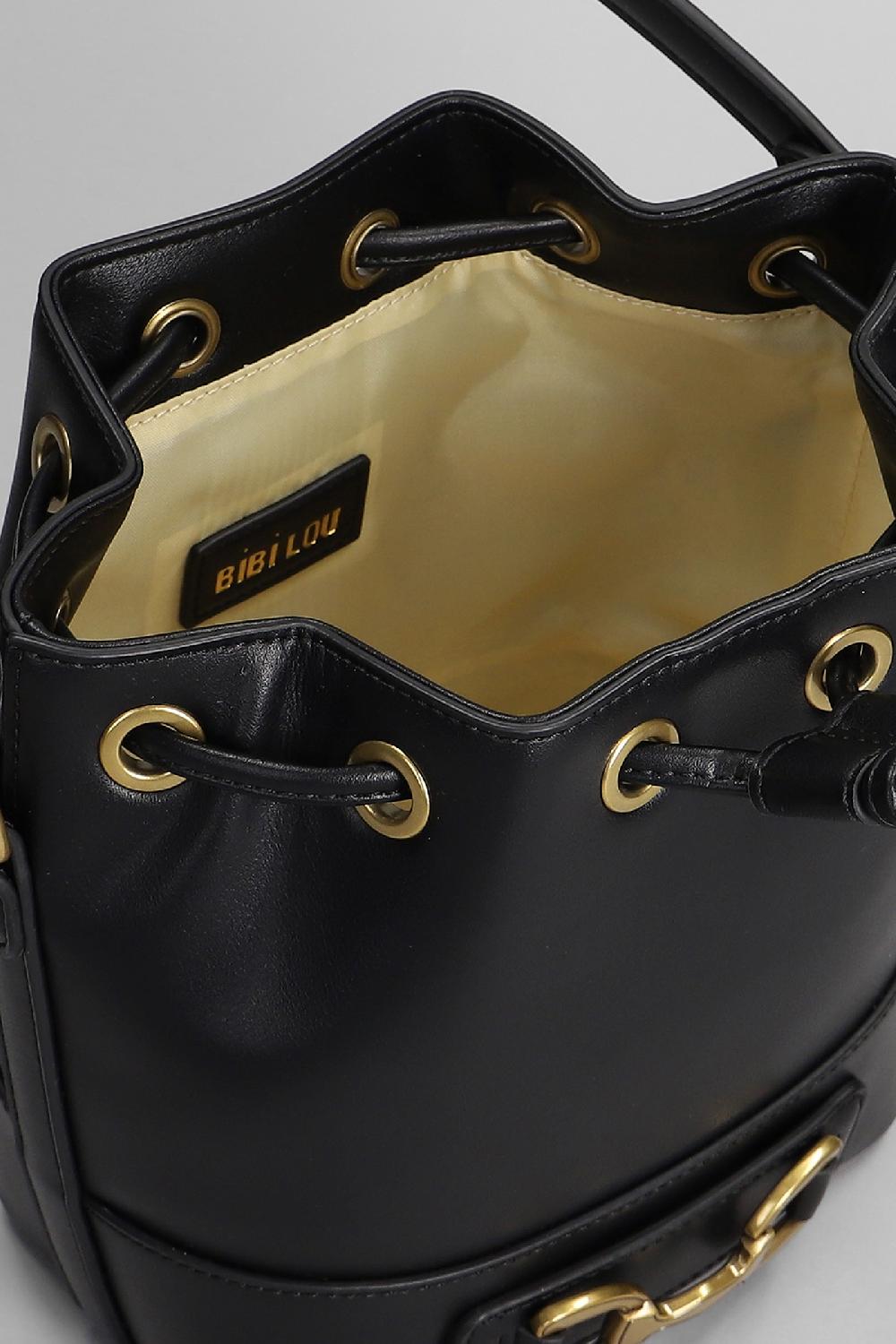 Deliberti Bibi Lou Borsa A Spalla In Pelle Nera Cod. 409202 - Deliberti The Luxury Shopping