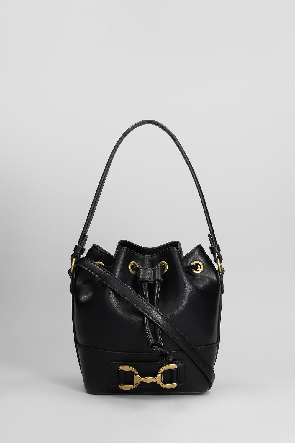 Deliberti Bibi Lou Borsa a spalla in pelle nera cod. 409202 - Deliberti The Luxury Shopping