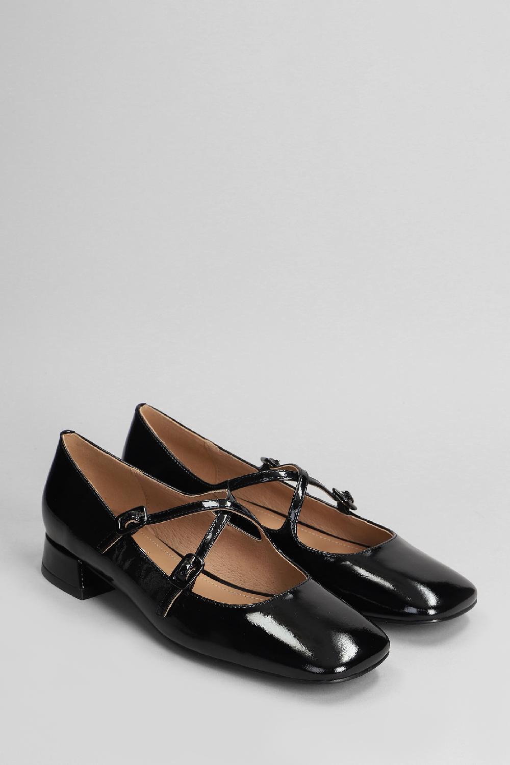 Deliberti Bibi Lou Decollete Cardiff Pump 35 In Vernice Nera Cod. 405447 - Deliberti The Luxury Shopping