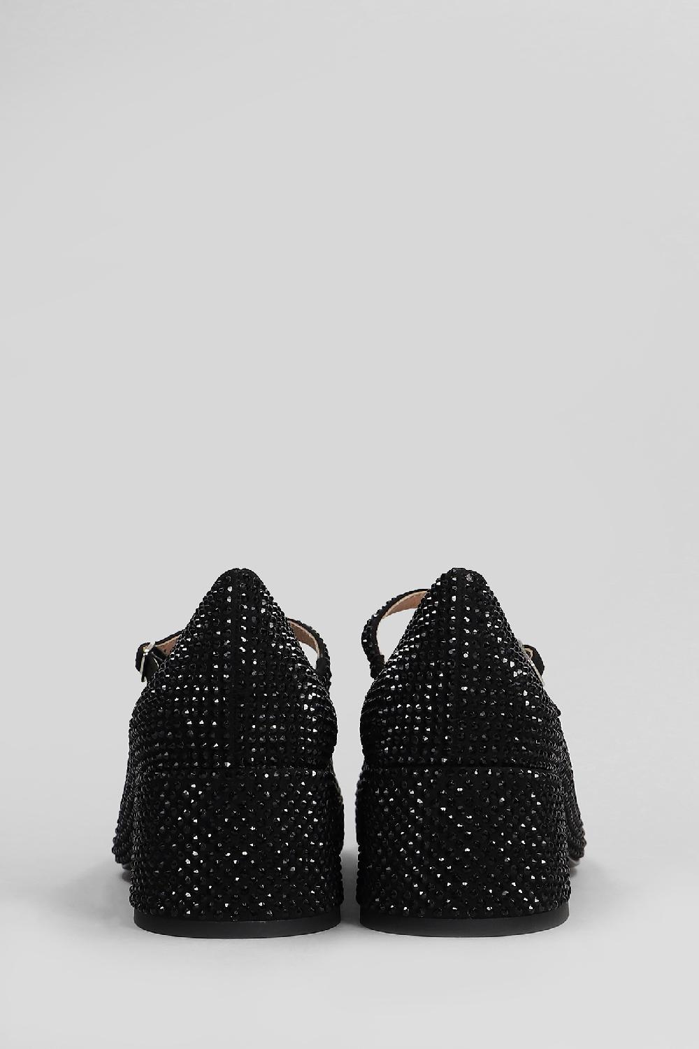 Deliberti Bibi Lou Decollete Cardiff Pump 50 In Camoscio Nero Cod. 408322 - Deliberti The Luxury Shopping
