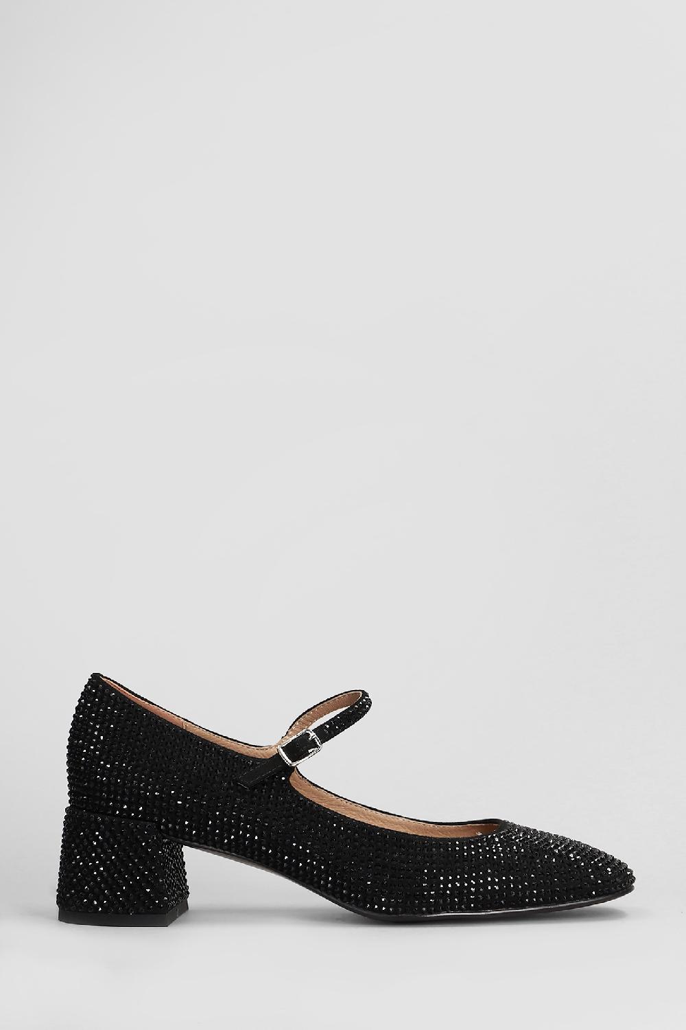 Deliberti Bibi Lou Decollete cardiff pump 50 in camoscio nero cod. 408322 - Deliberti The Luxury Shopping