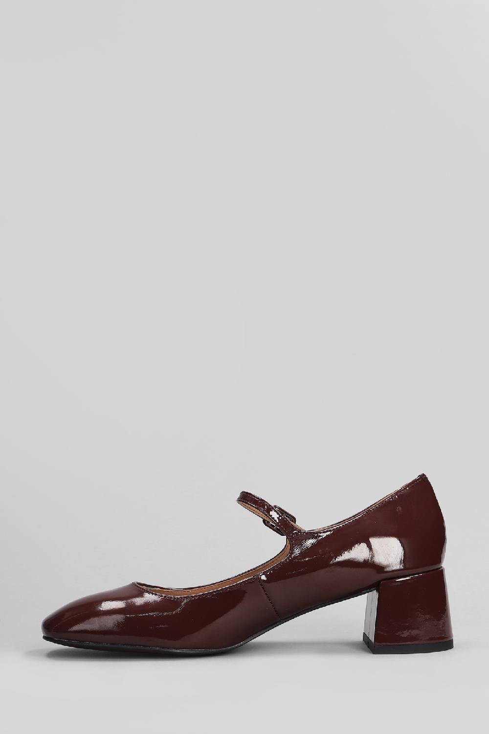 Deliberti Bibi Lou Decollete Cardiff Pump 50 In Vernice Bordeaux Cod. 406010 - Deliberti The Luxury Shopping