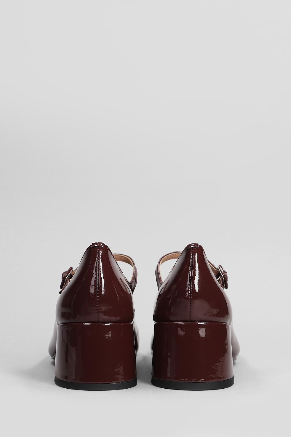 Deliberti Bibi Lou Decollete Cardiff Pump 50 In Vernice Bordeaux Cod. 406010 - Deliberti The Luxury Shopping