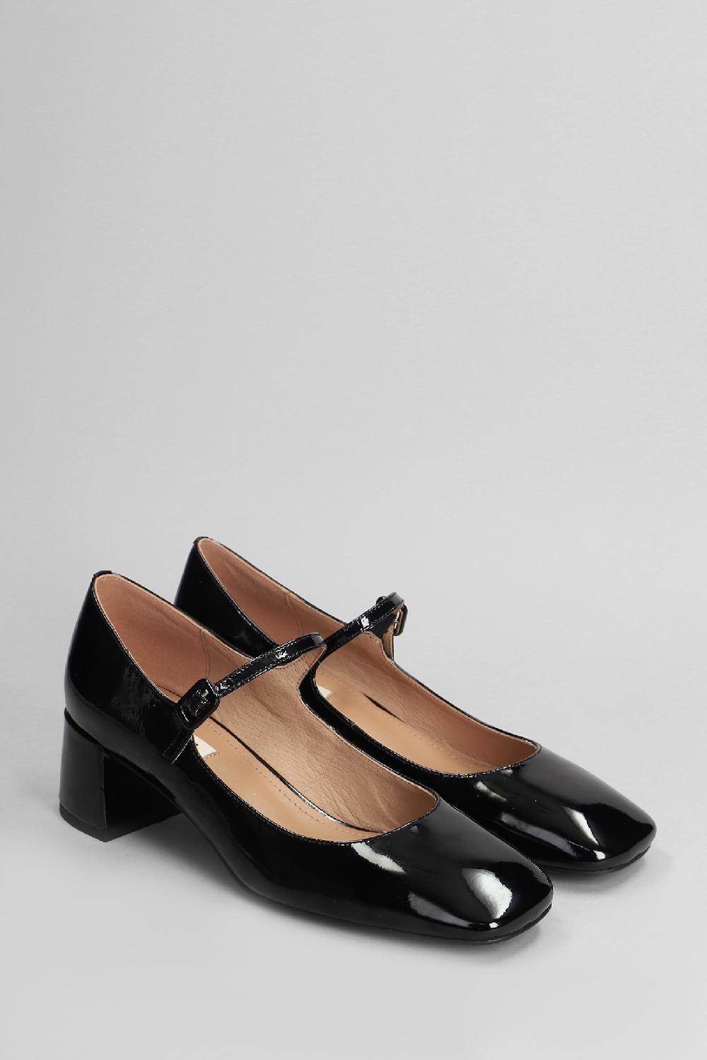Deliberti Bibi Lou Decollete Cardiff Pump 50 In Vernice Nera Cod. 405448 - Deliberti The Luxury Shopping