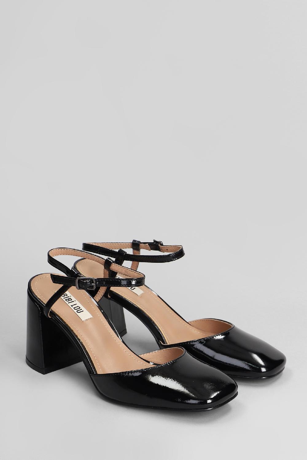 Deliberti Bibi Lou Decollete Emily Pump 80 In Pelle Nera Cod. 406347 - Deliberti The Luxury Shopping