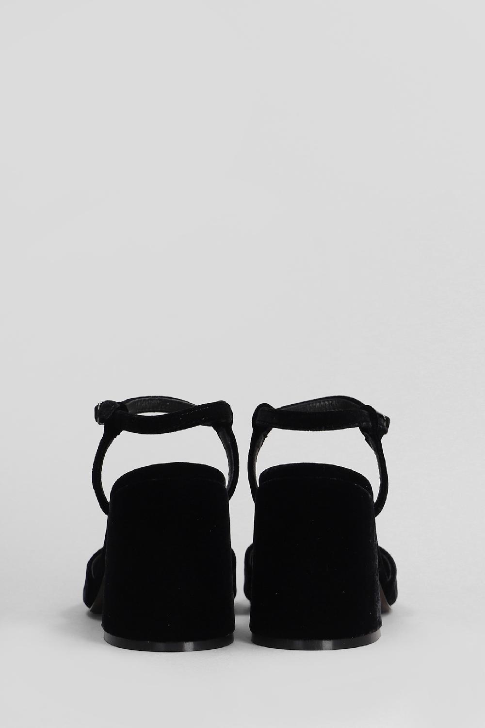 Deliberti Bibi Lou Decollete Emily Pump In Velluto Nero Cod. 406348 - Deliberti The Luxury Shopping