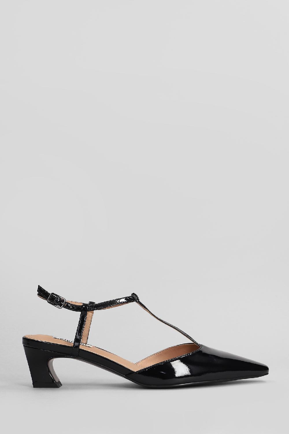 Deliberti Bibi Lou Decollete nina slingback 50 in vernice nera cod. 406014 - Deliberti The Luxury Shopping