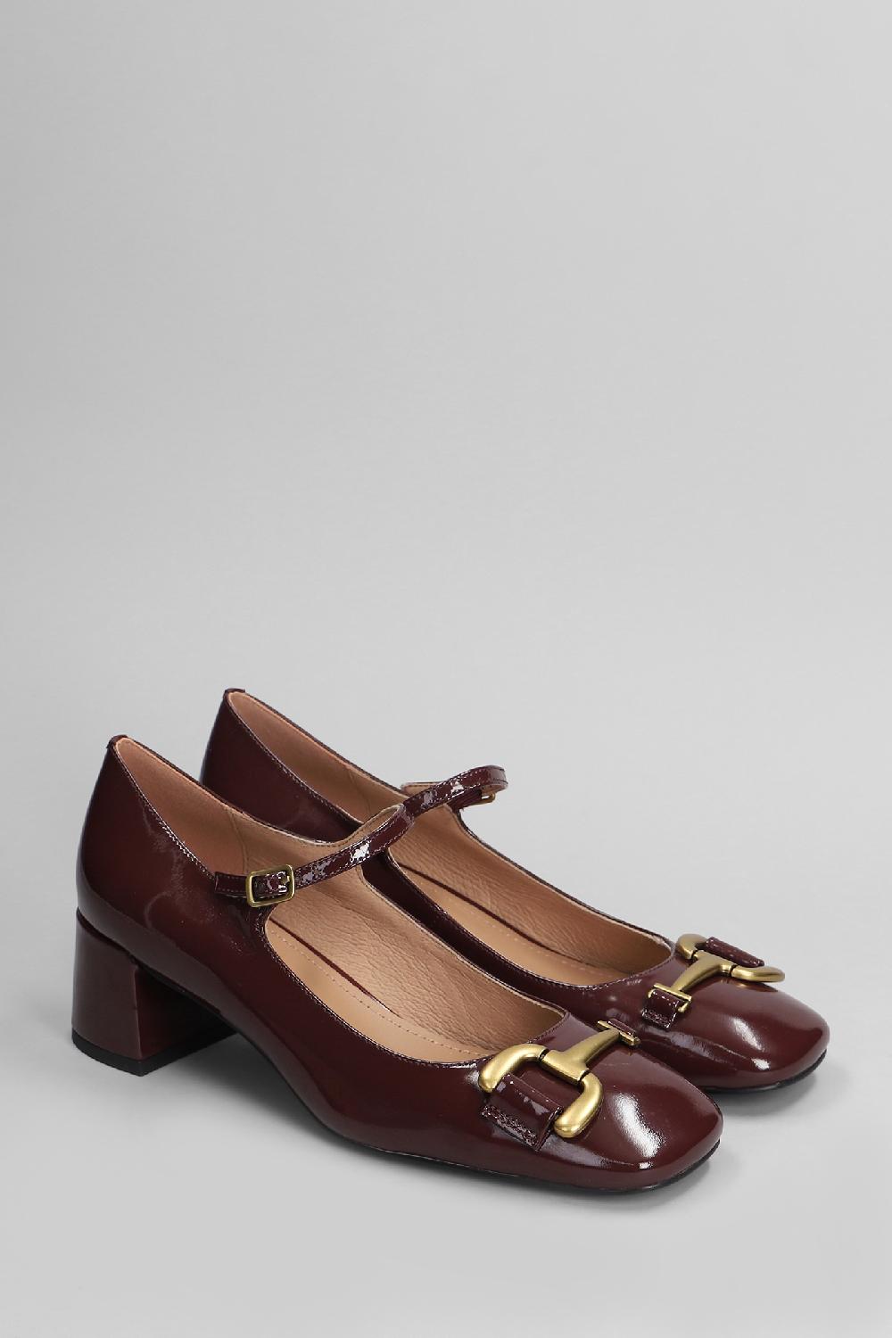 Deliberti Bibi Lou Decollete Noa Pump 50 In Vernice Bordeaux Cod. 406008 - Deliberti The Luxury Shopping
