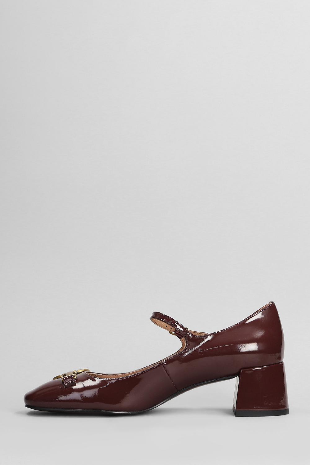 Deliberti Bibi Lou Decollete Noa Pump 50 In Vernice Bordeaux Cod. 406008 - Deliberti The Luxury Shopping
