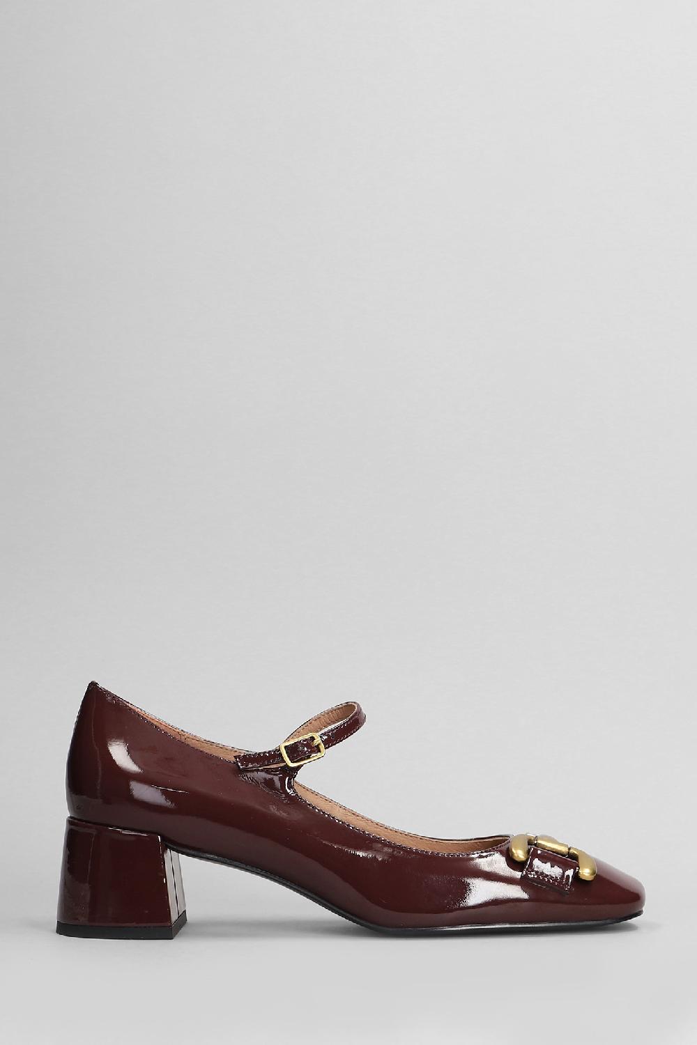 Deliberti Bibi Lou Decollete noa pump 50 in vernice bordeaux cod. 406008 - Deliberti The Luxury Shopping