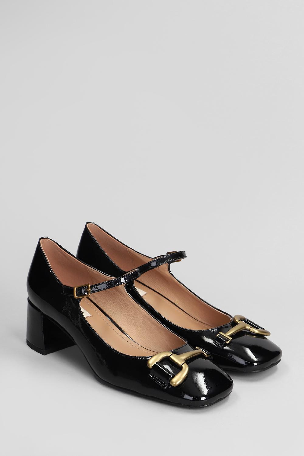 Deliberti Bibi Lou Decollete Noa Pump 50 In Vernice Nera Cod. 406346 - Deliberti The Luxury Shopping