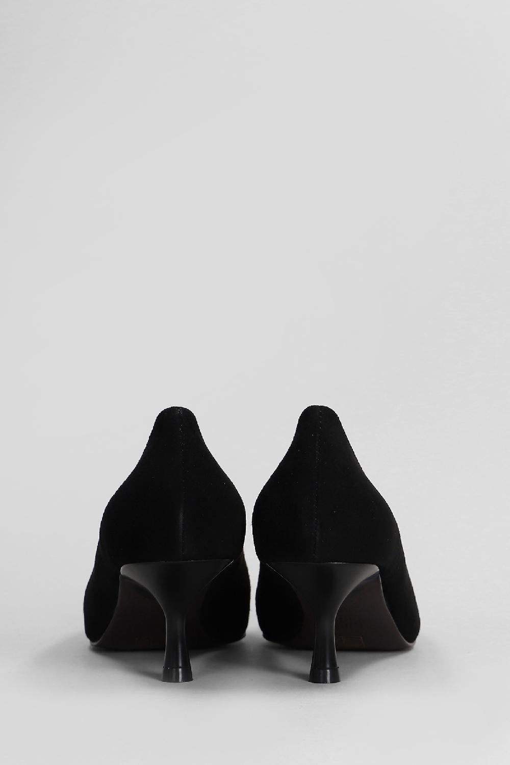 Deliberti Bibi Lou Decollete Poznan Pump 55 In Camoscio Nero Cod. 407976 - Deliberti The Luxury Shopping