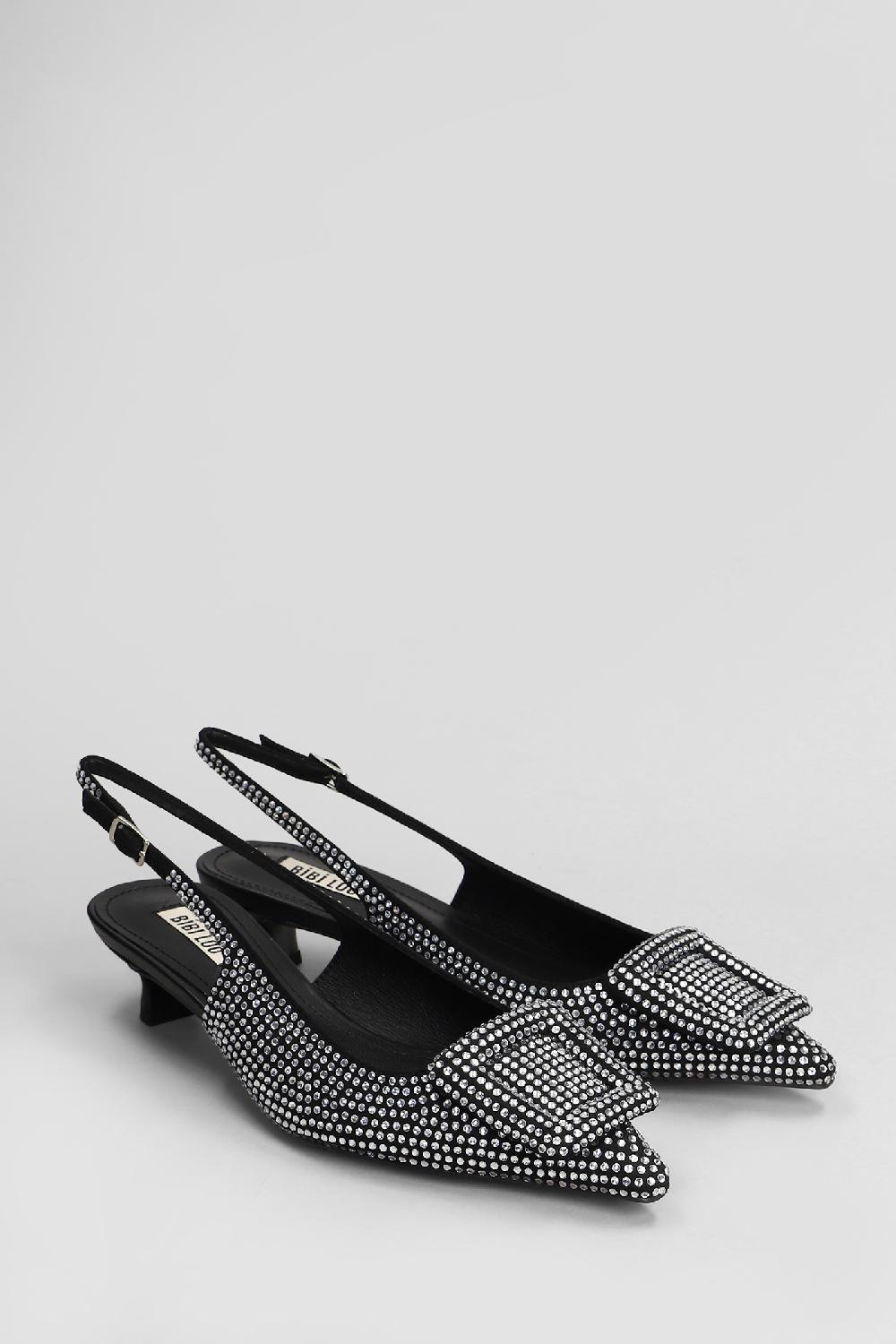 Deliberti Bibi Lou Decollete Poznan Slingback In Camoscio Nero Cod. 408319 - Deliberti The Luxury Shopping
