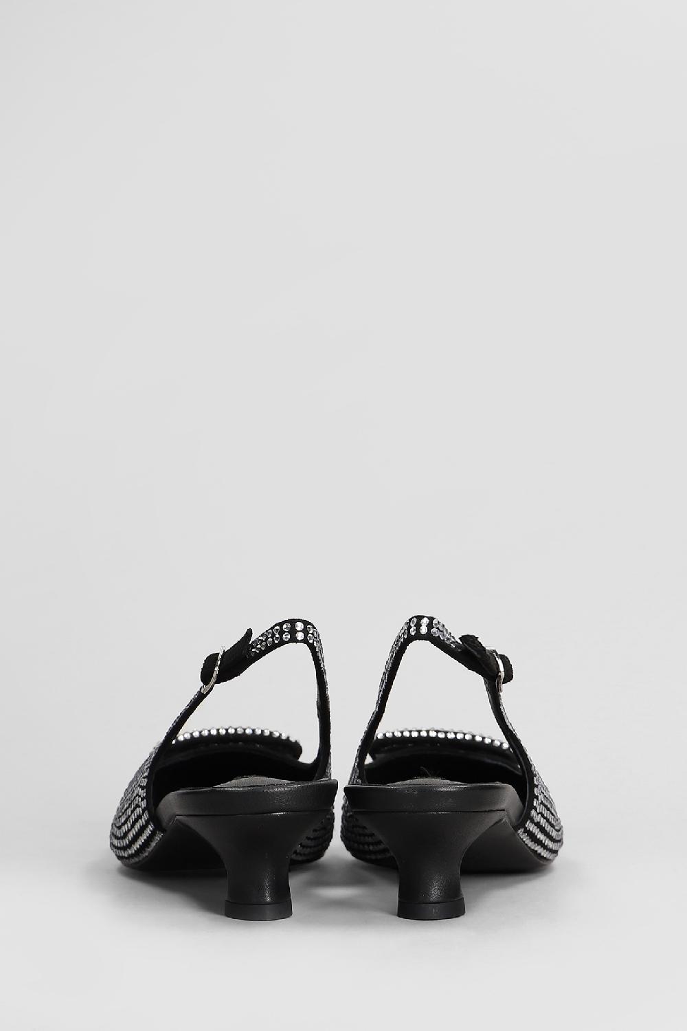 Deliberti Bibi Lou Decollete Poznan Slingback In Camoscio Nero Cod. 408319 - Deliberti The Luxury Shopping
