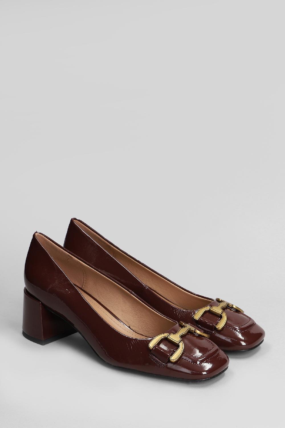 Deliberti Bibi Lou Decollete Renee Pump 55 In Vernice Bordeaux Cod. 409352 - Deliberti The Luxury Shopping
