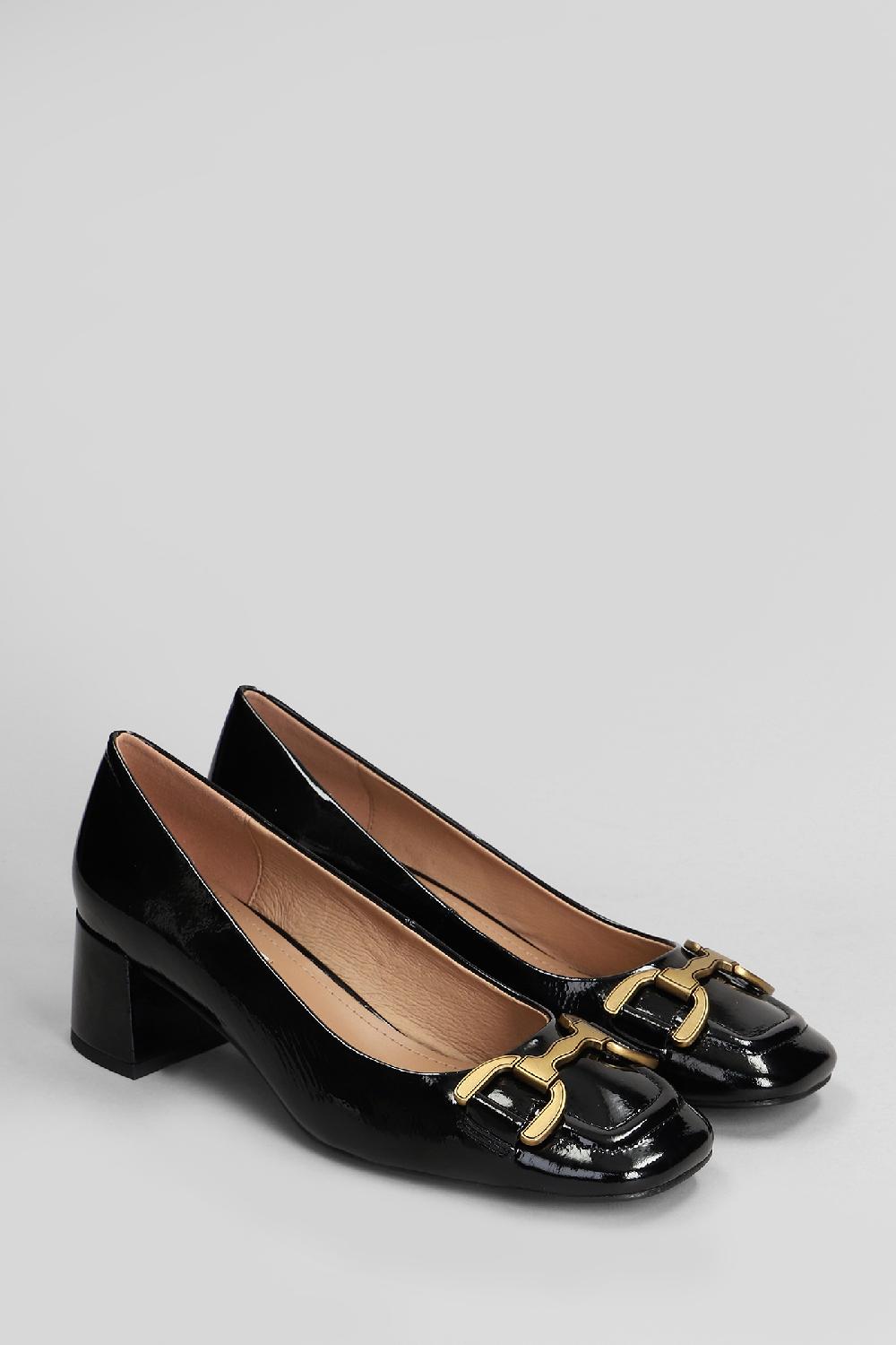 Deliberti Bibi Lou Decollete Renee Pump 55 In Vernice Nera Cod. 409351 - Deliberti The Luxury Shopping