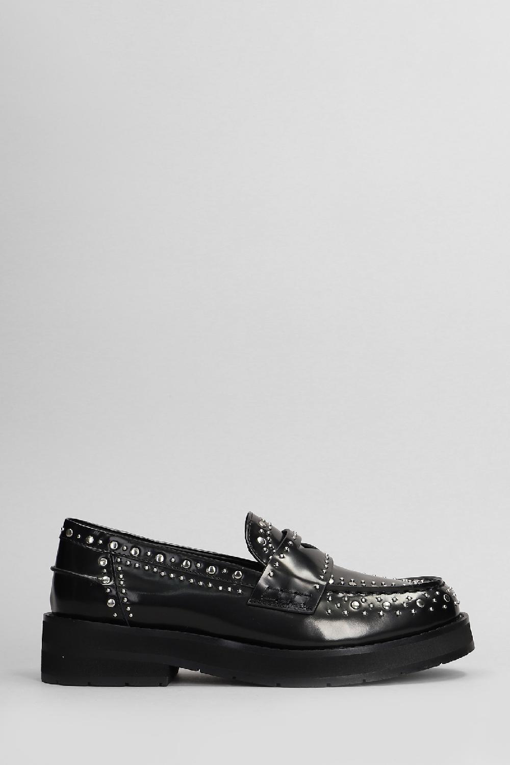 Deliberti Bibi Lou Mocassini jana loafer in pelle nera cod. 408323 - Deliberti The Luxury Shopping