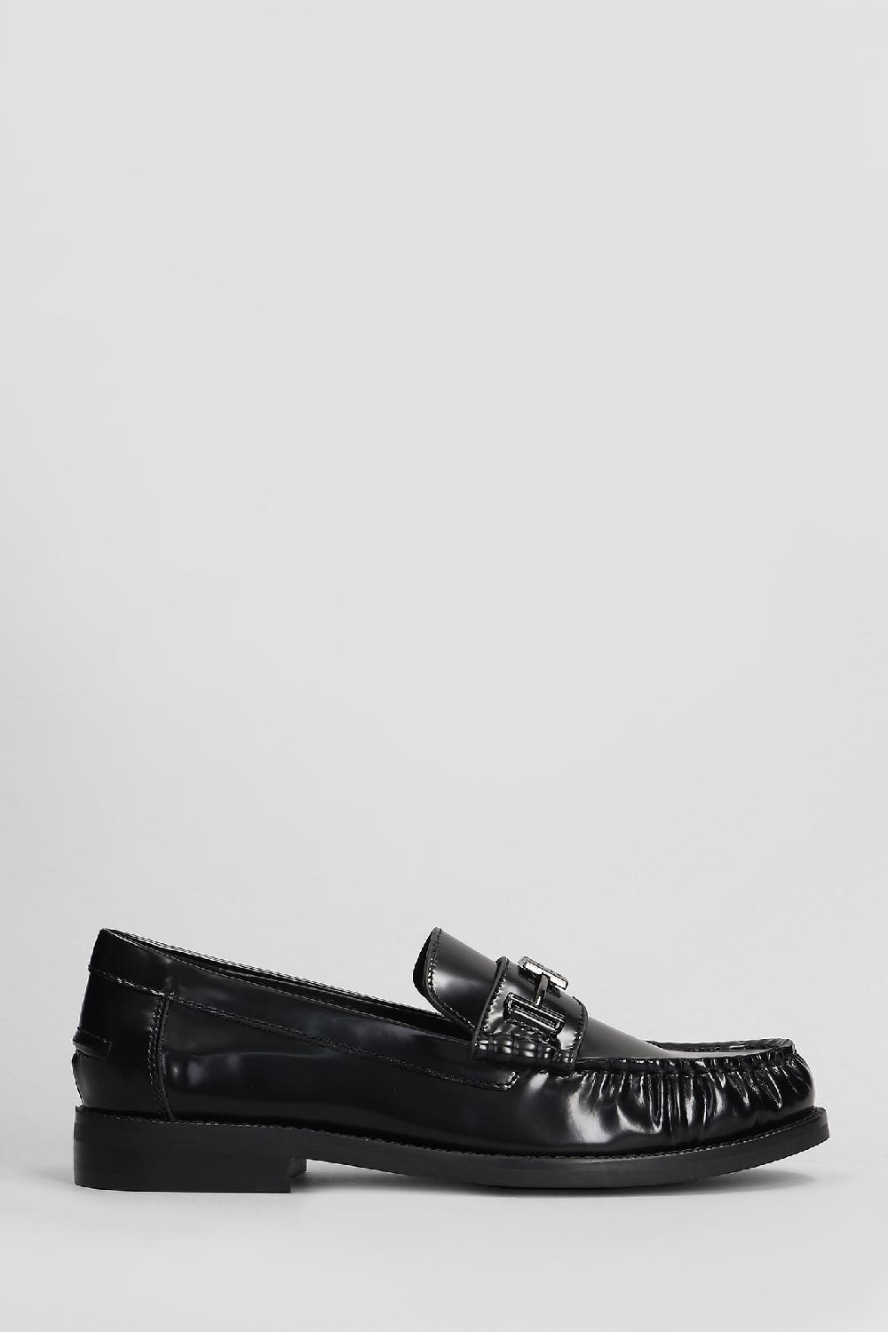 Deliberti Bibi Lou Mocassini tina loafer in pelle nera cod. 407391 - Deliberti The Luxury Shopping