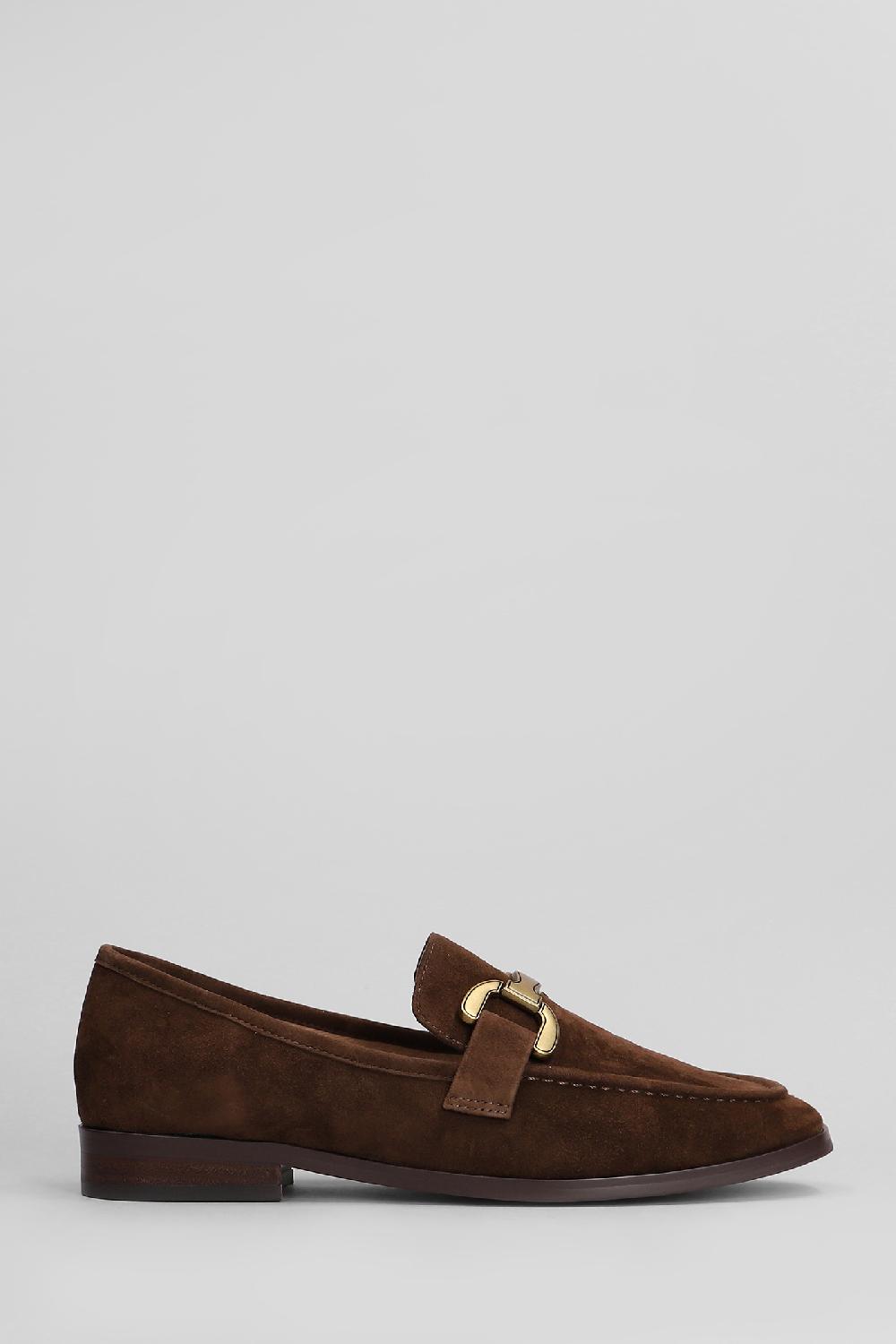 Deliberti Bibi Lou Mocassini vela loafer in camoscio marrone cod. 408314 - Deliberti The Luxury Shopping