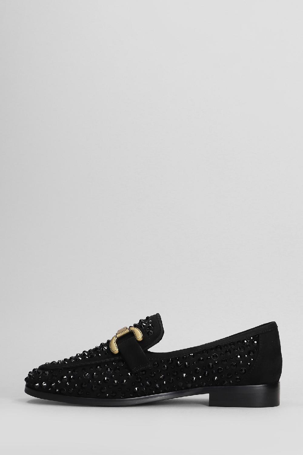 Deliberti Bibi Lou Mocassini Vela Loafer In Camoscio Nero Cod. 405341 - Deliberti The Luxury Shopping
