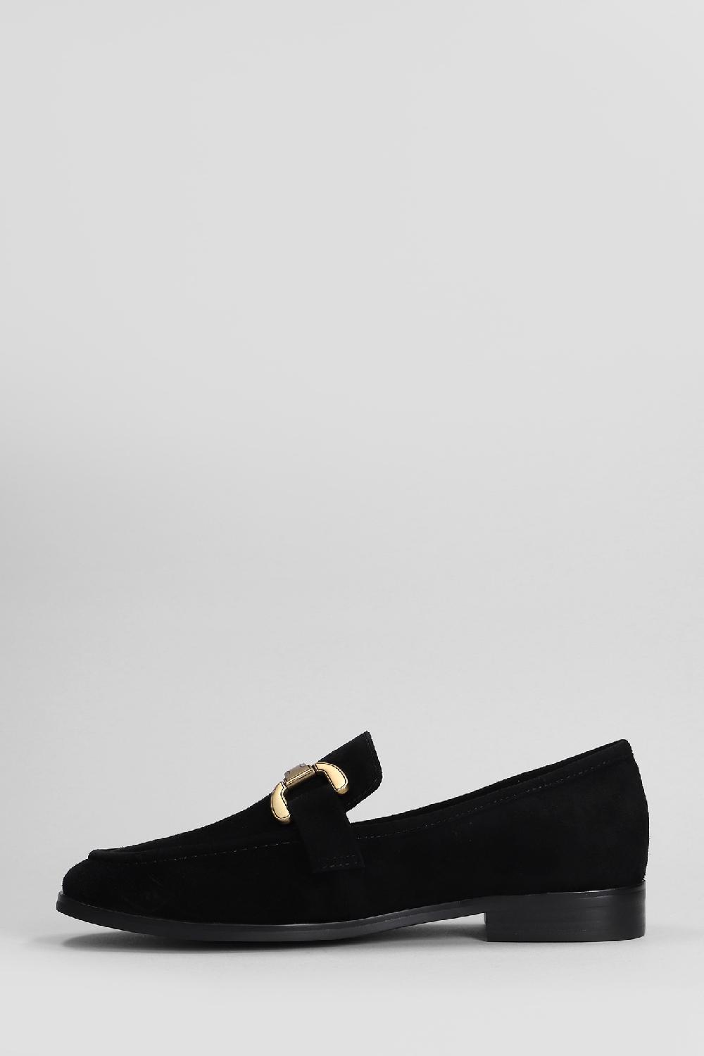 Deliberti Bibi Lou Mocassini Vela Loafer In Camoscio Nero Cod. 406019 - Deliberti The Luxury Shopping