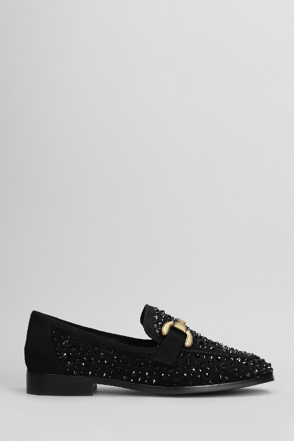 Deliberti Bibi Lou Mocassini vela loafer in camoscio nero cod. 405341 - Deliberti The Luxury Shopping