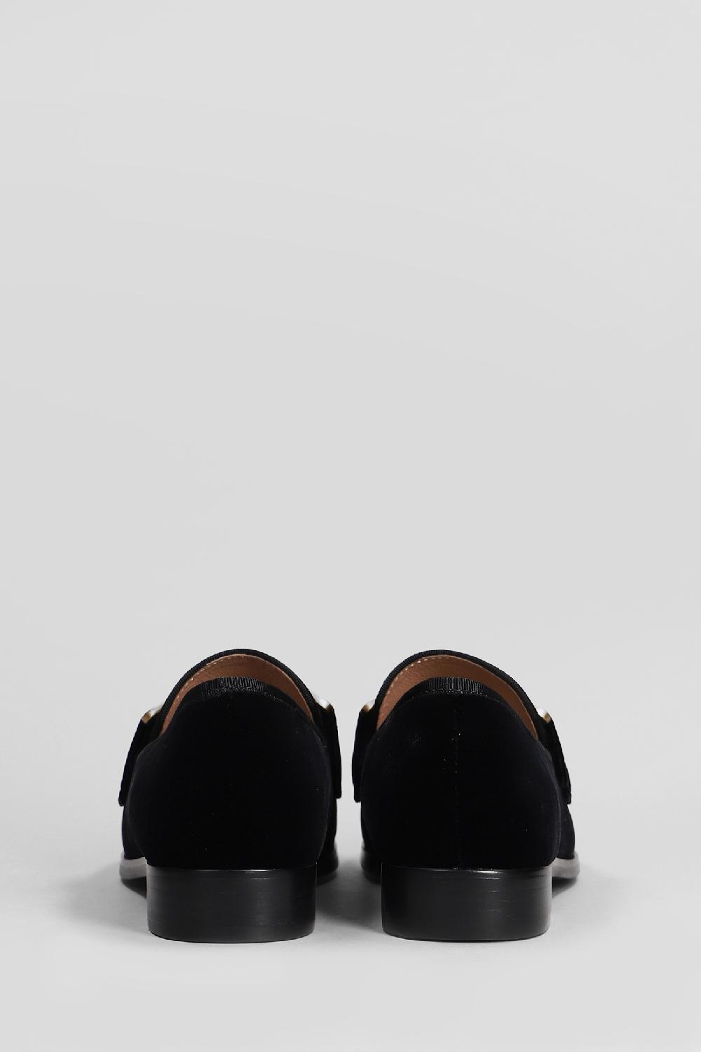 Deliberti Bibi Lou Mocassini Vela Loafer In Velluto Nero Cod. 406016 - Deliberti The Luxury Shopping