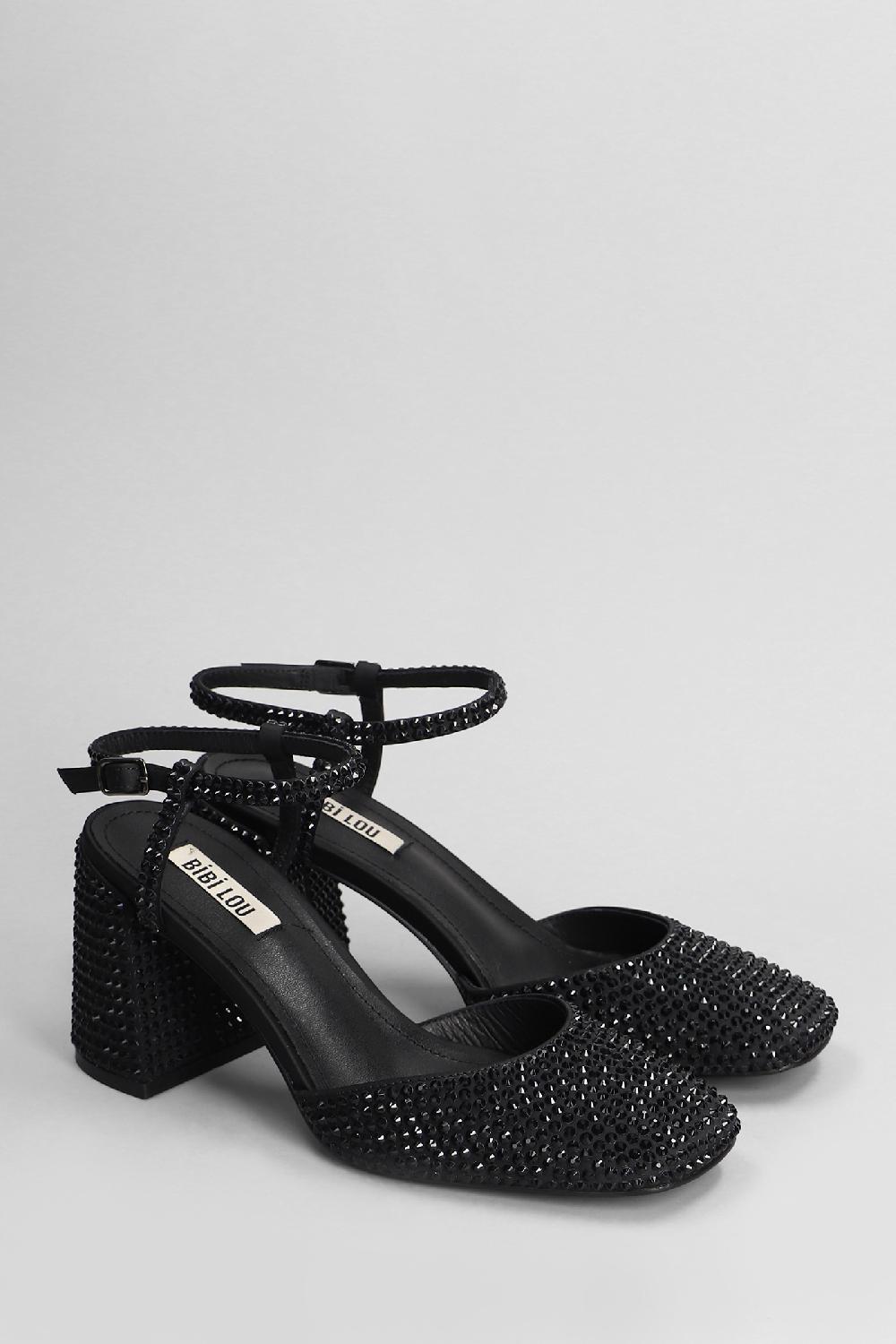 Deliberti Bibi Lou Sandali Emily Pump 80 In Pelle Nera Cod. 406734 - Deliberti The Luxury Shopping