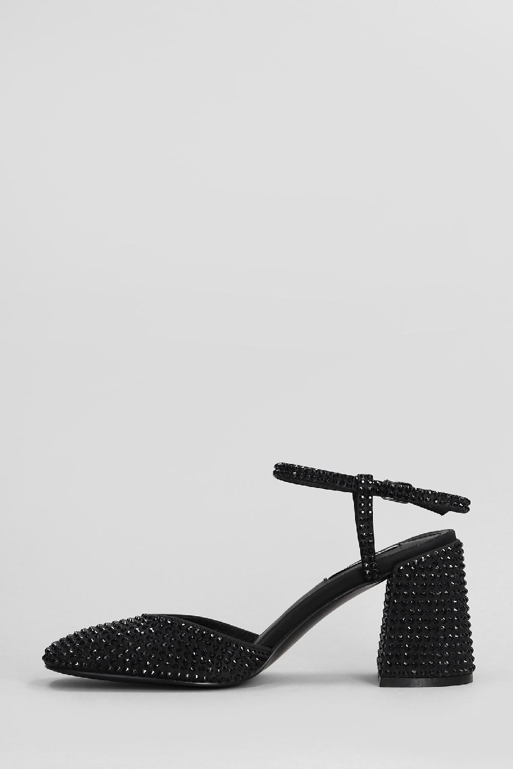 Deliberti Bibi Lou Sandali Emily Pump 80 In Pelle Nera Cod. 406734 - Deliberti The Luxury Shopping