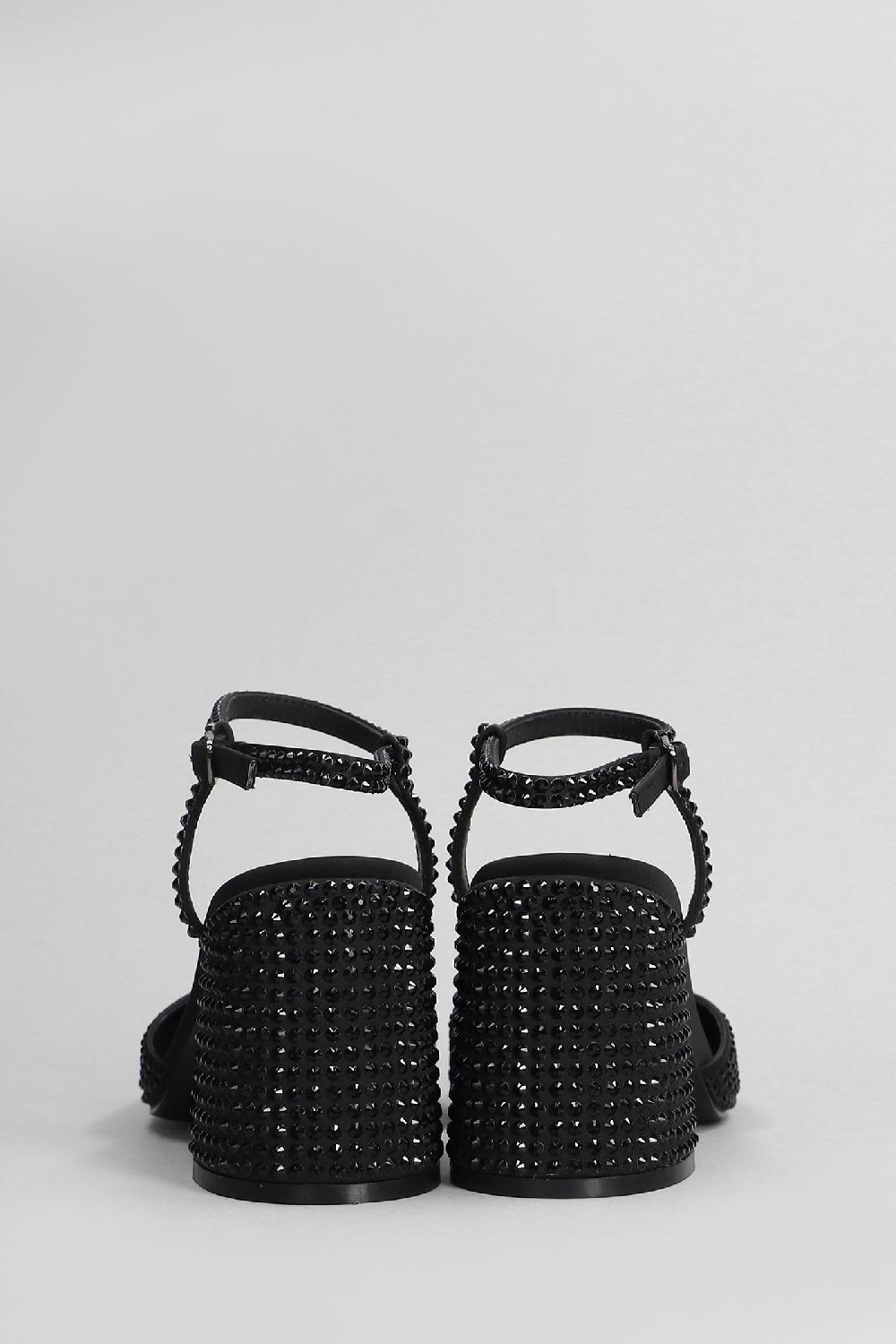 Deliberti Bibi Lou Sandali Emily Pump 80 In Pelle Nera Cod. 406734 - Deliberti The Luxury Shopping