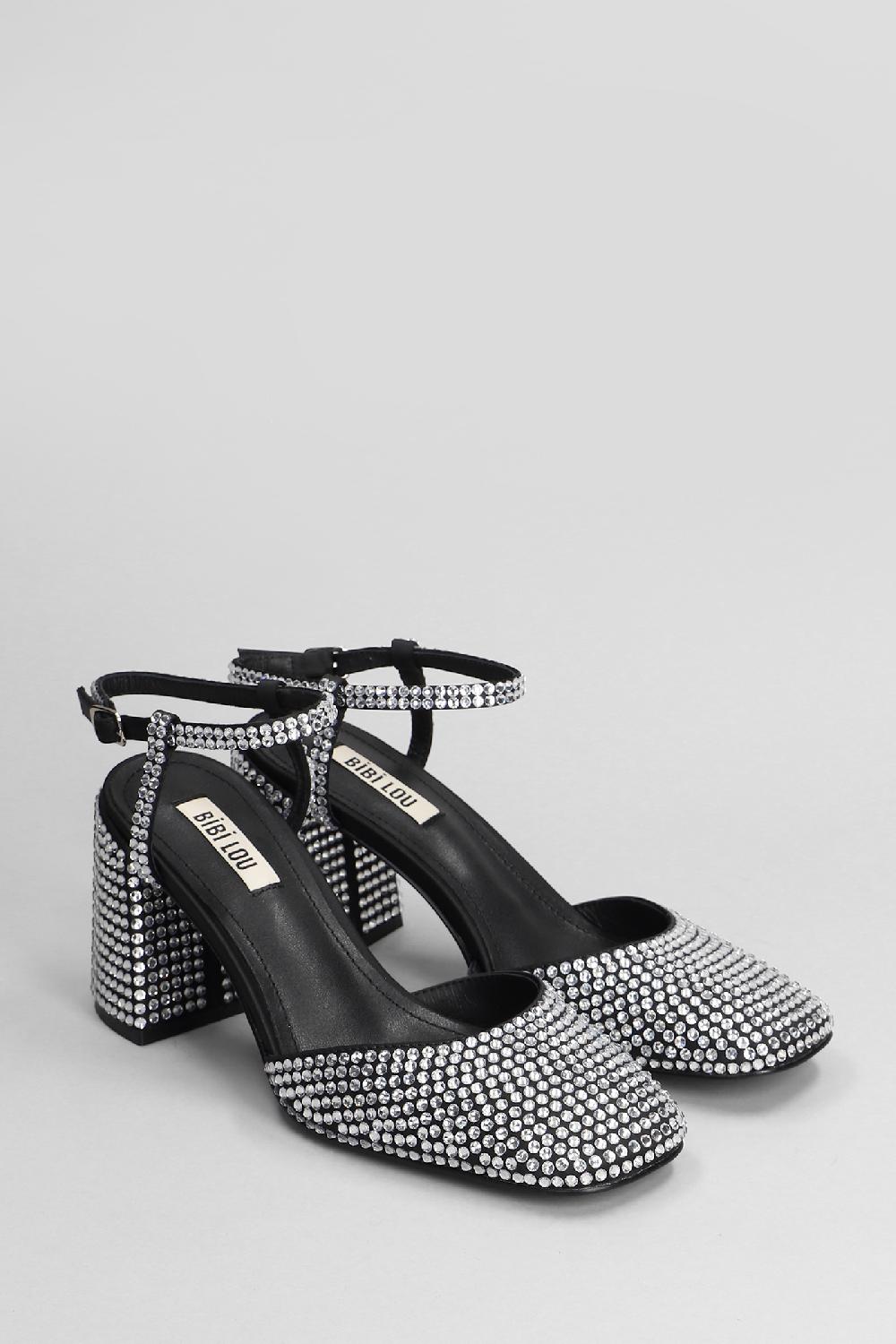Deliberti Bibi Lou Sandali Emily Pump 80 In Pelle Nera Cod. 406735 - Deliberti The Luxury Shopping