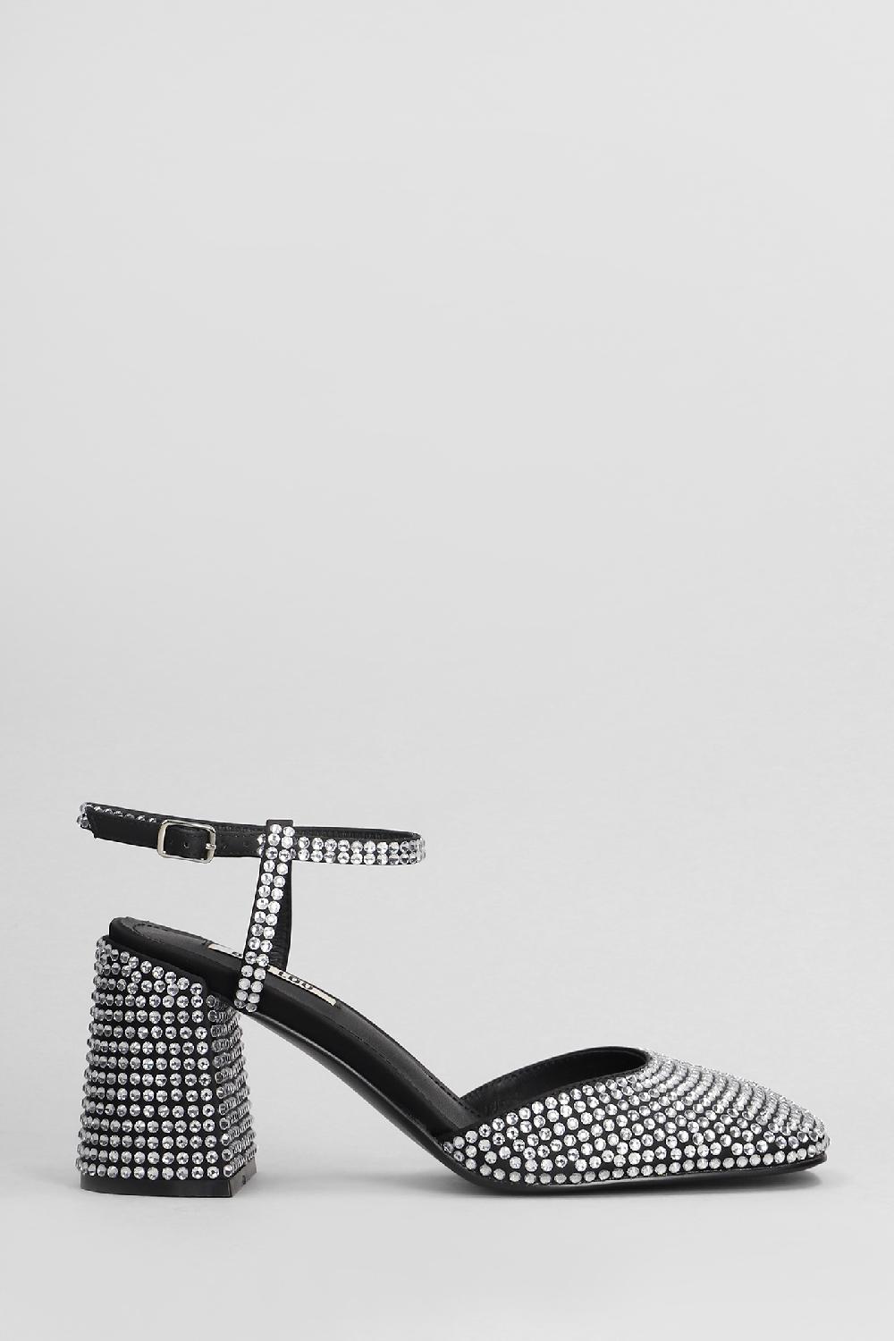 Deliberti Bibi Lou Sandali emily pump 80 in pelle nera cod. 406735 - Deliberti The Luxury Shopping