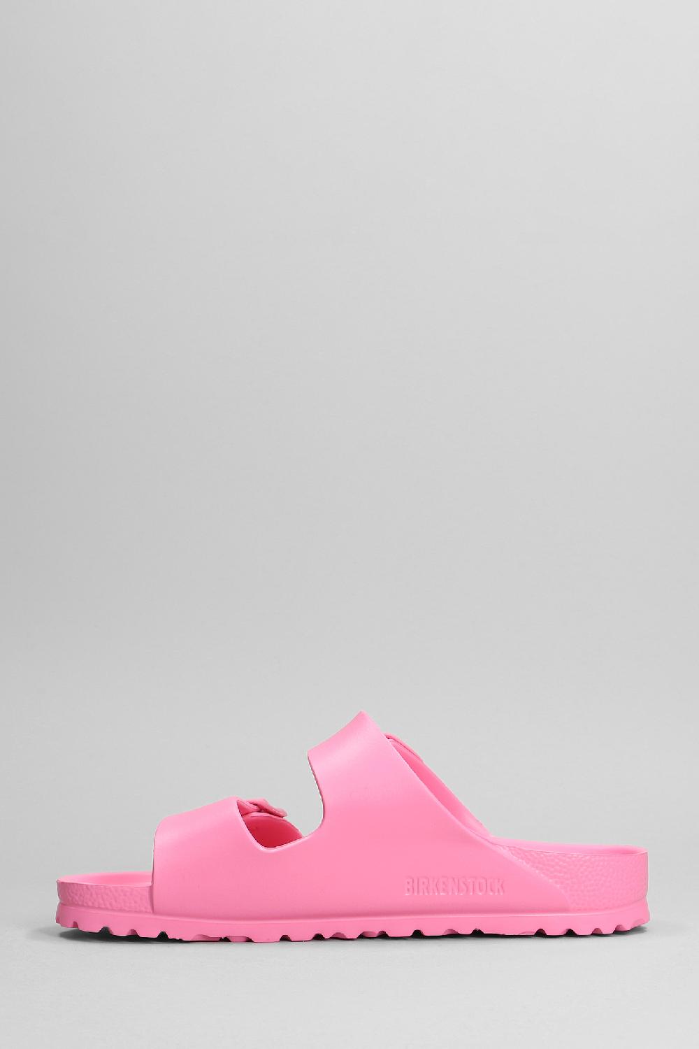 Deliberti Birkenstock Sandali Flats Arizona Eva In Gomma Rosa Cod. 370443 - Deliberti The Luxury Shopping