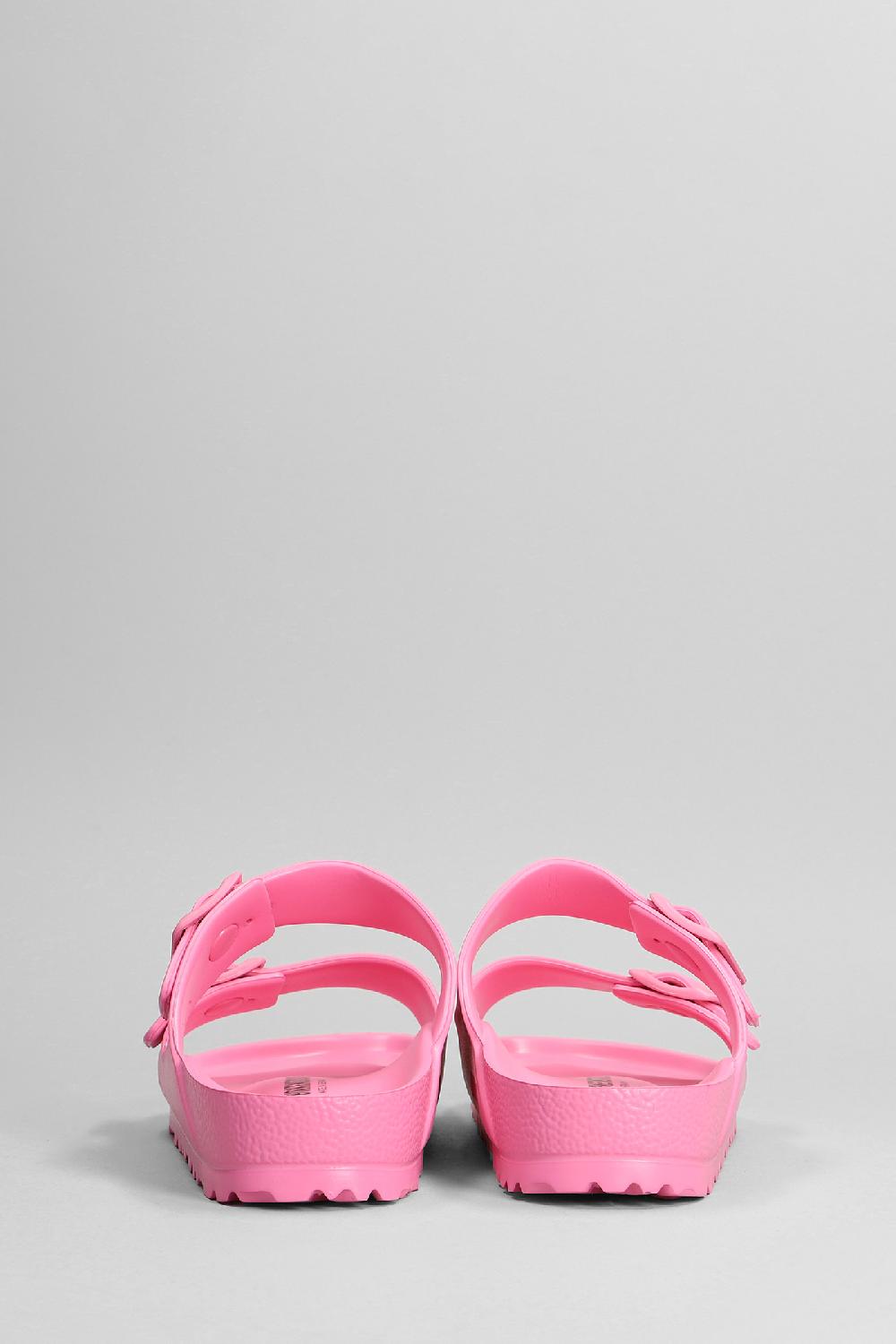 Deliberti Birkenstock Sandali Flats Arizona Eva In Gomma Rosa Cod. 370443 - Deliberti The Luxury Shopping