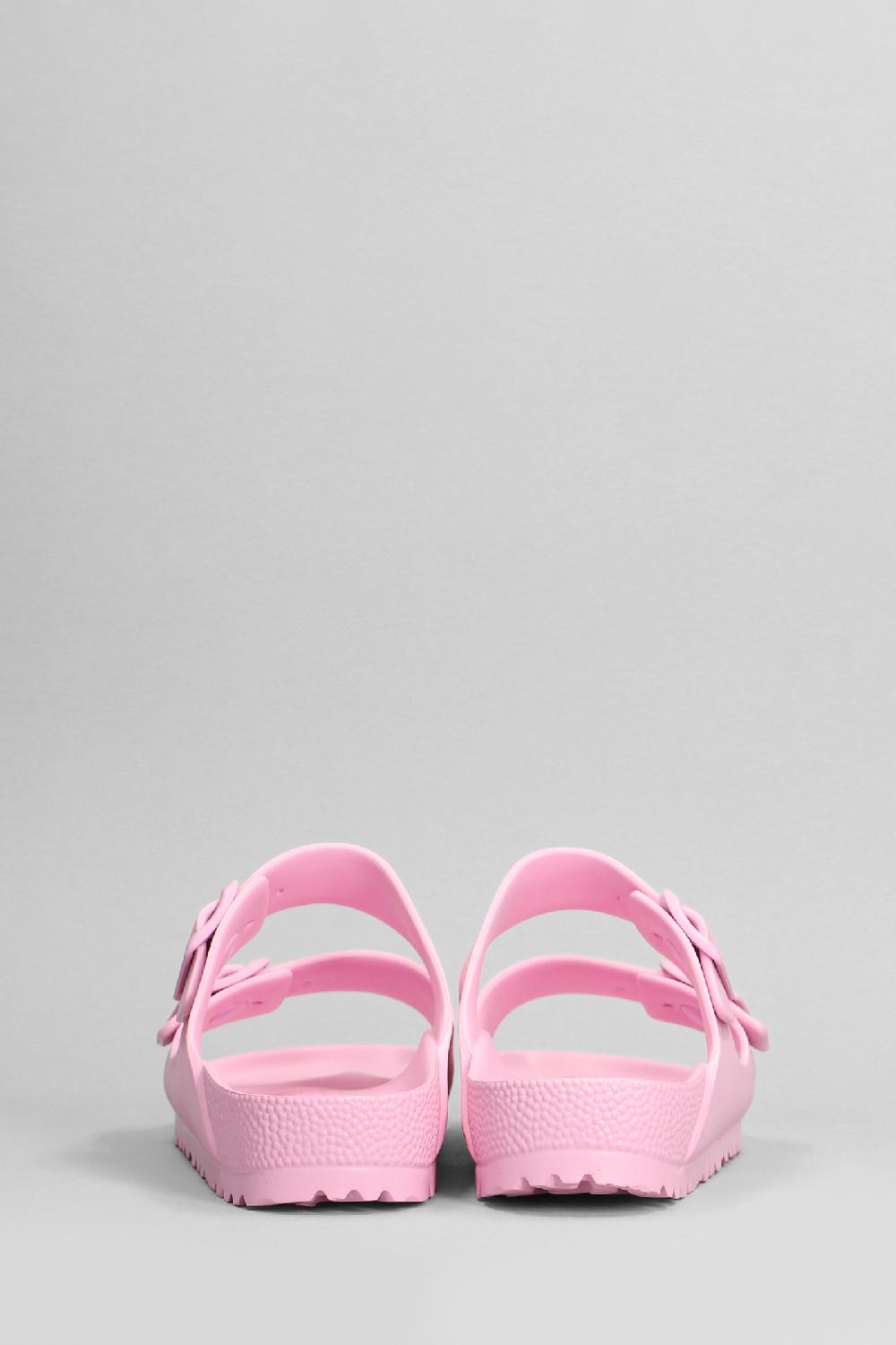 Deliberti Birkenstock Sandali Flats Arizona Eva In Gomma Rosa Cod. 399274 - Deliberti The Luxury Shopping