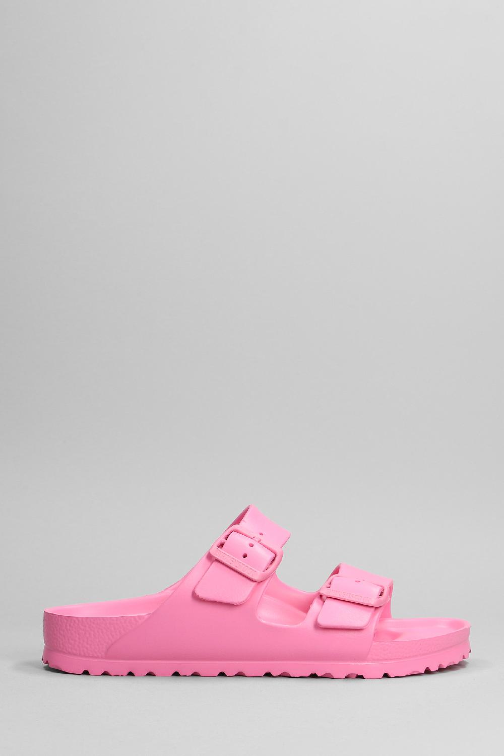 Deliberti Birkenstock Sandali flats arizona eva in gomma rosa cod. 370443 - Deliberti The Luxury Shopping