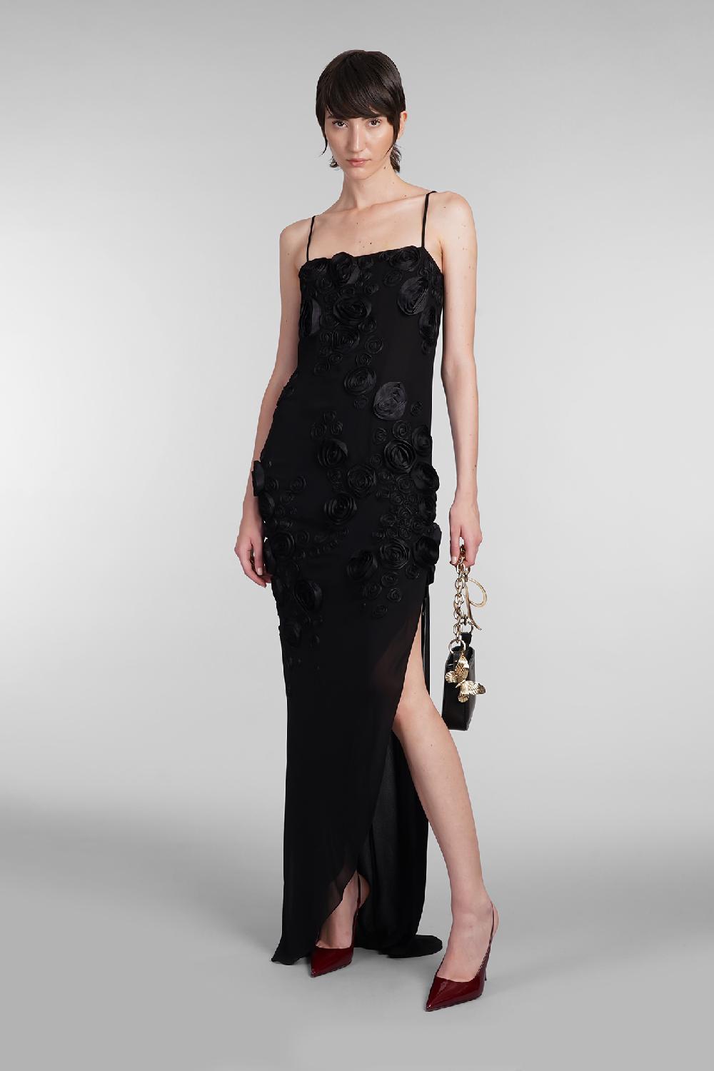 Deliberti Blumarine Abito In Viscosa Nera Cod. 403536 - Deliberti The Luxury Shopping