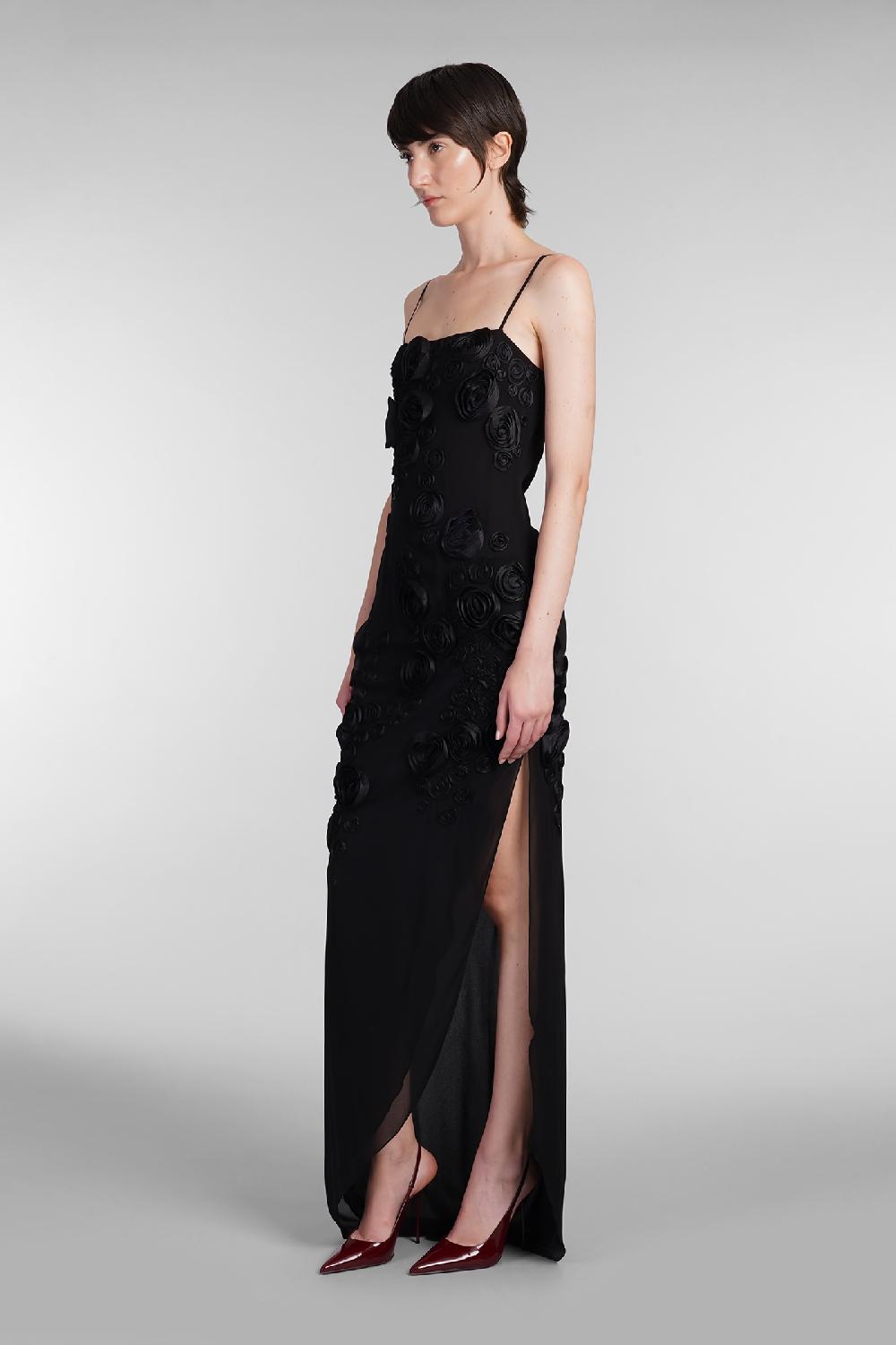 Deliberti Blumarine Abito In Viscosa Nera Cod. 403536 - Deliberti The Luxury Shopping