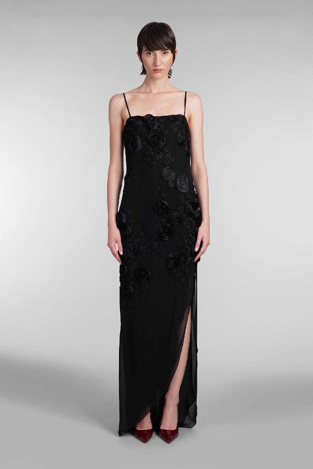 Deliberti Blumarine Abito in viscosa nera cod. 403536 - Deliberti The Luxury Shopping
