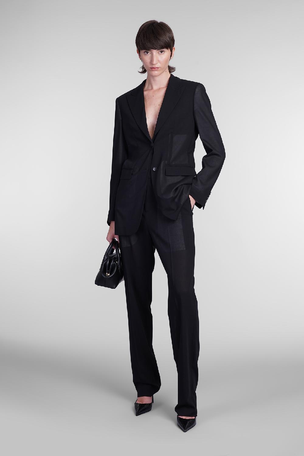 Deliberti Blumarine Blazer In Lana Nera Cod. 405283 - Deliberti The Luxury Shopping