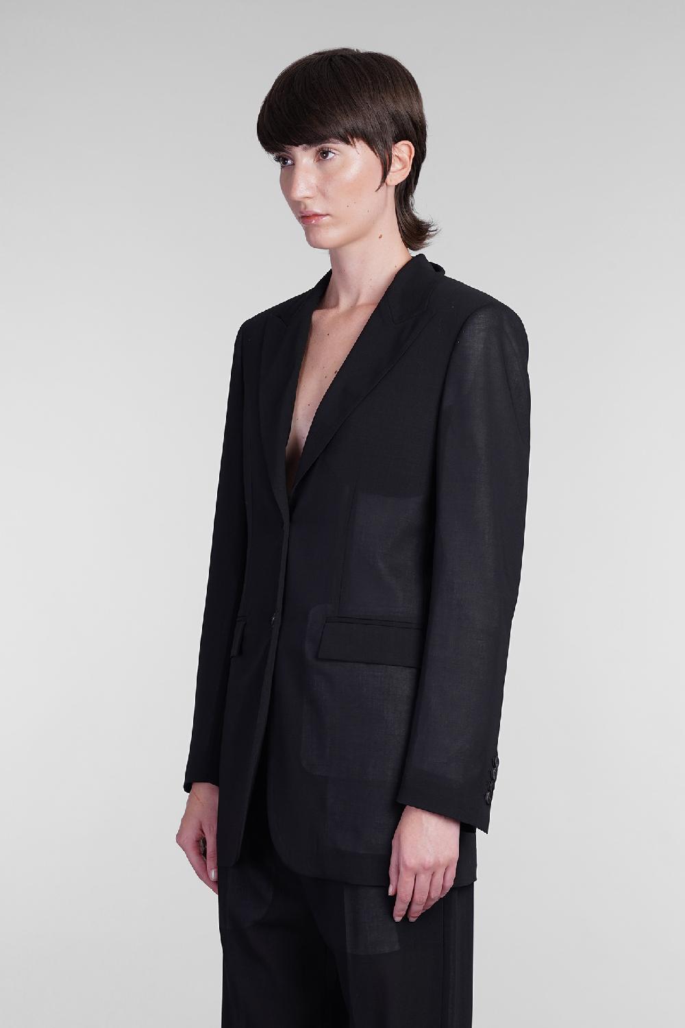 Deliberti Blumarine Blazer In Lana Nera Cod. 405283 - Deliberti The Luxury Shopping