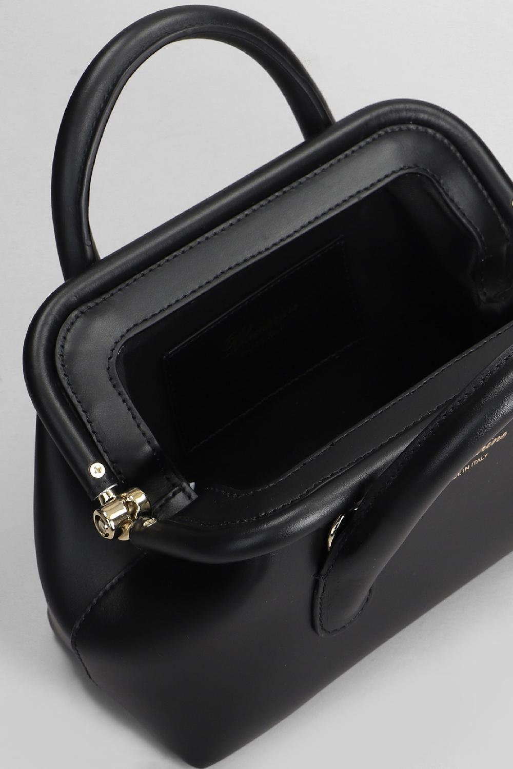 Deliberti Blumarine Borsa A Spalla In Pelle Nera Cod. 405278 - Deliberti The Luxury Shopping