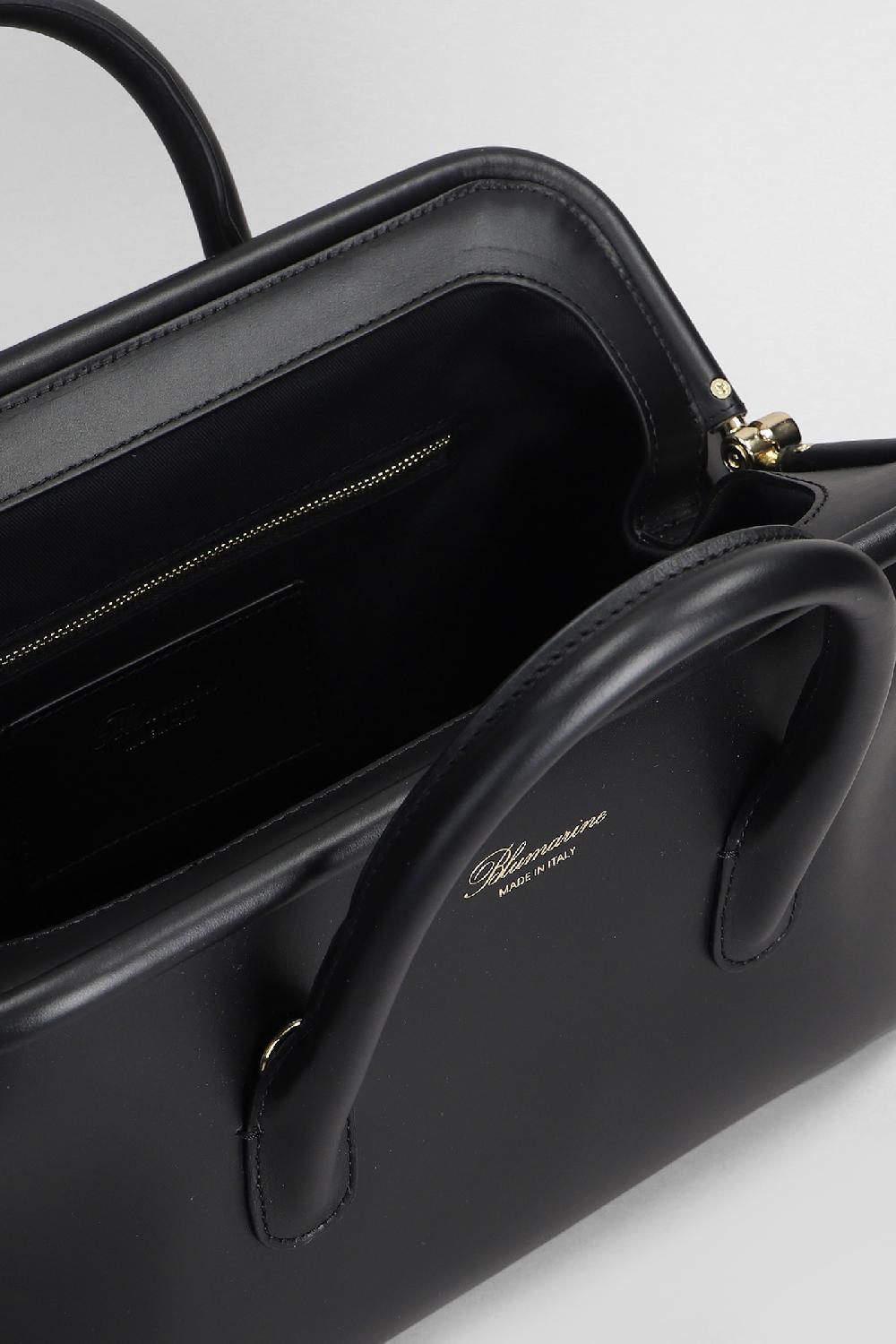 Deliberti Blumarine Borsa A Spalla In Pelle Nera Cod. 405279 - Deliberti The Luxury Shopping