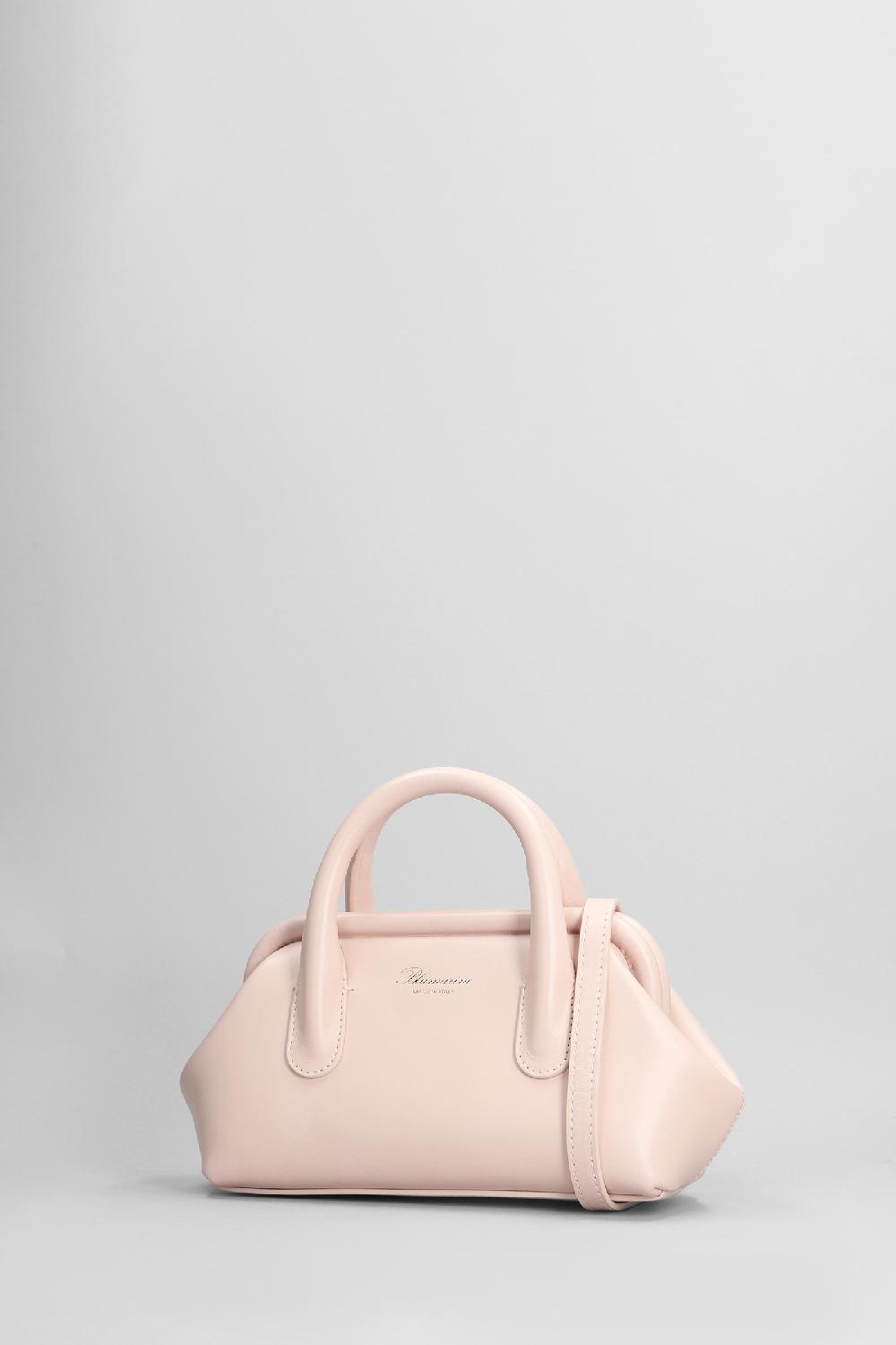Deliberti Blumarine Borsa A Spalla In Pelle Rosa Cod. 405277 - Deliberti The Luxury Shopping