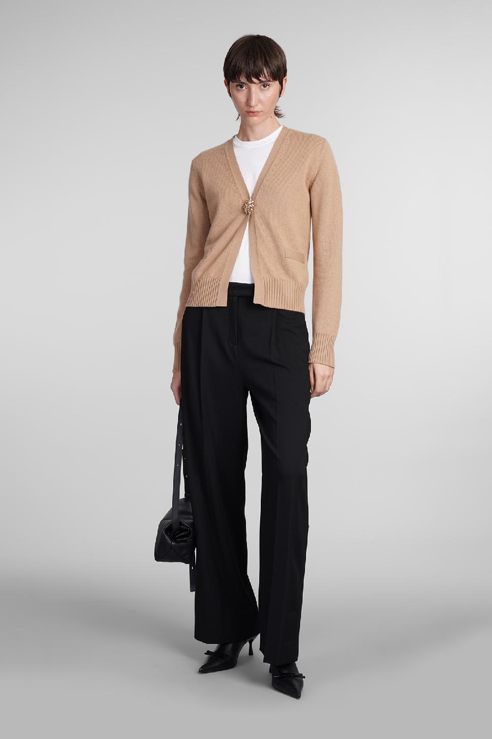 Deliberti Blumarine Cardigan In Lana Beige Cod. 406615 - Deliberti The Luxury Shopping