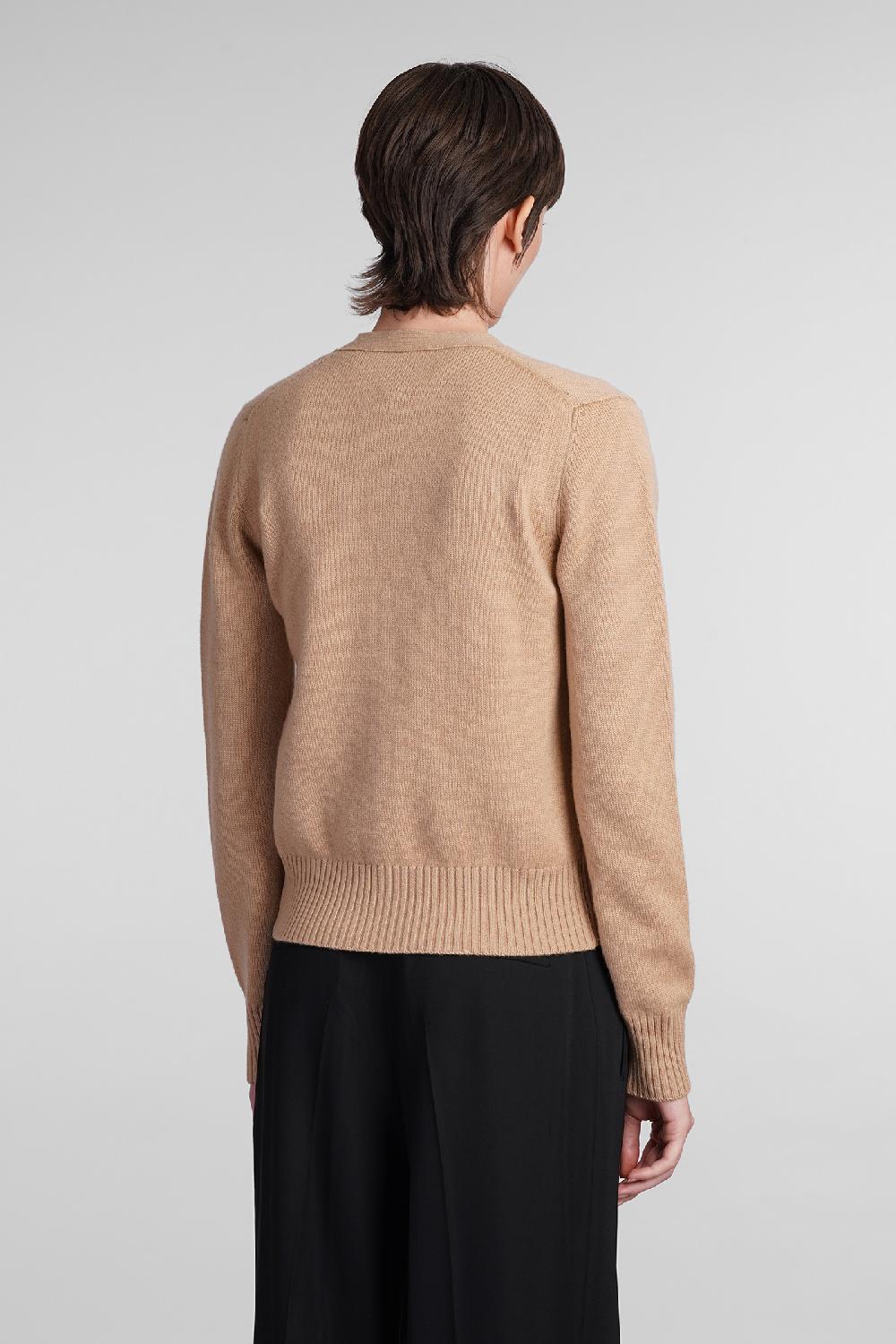 Deliberti Blumarine Cardigan In Lana Beige Cod. 406615 - Deliberti The Luxury Shopping