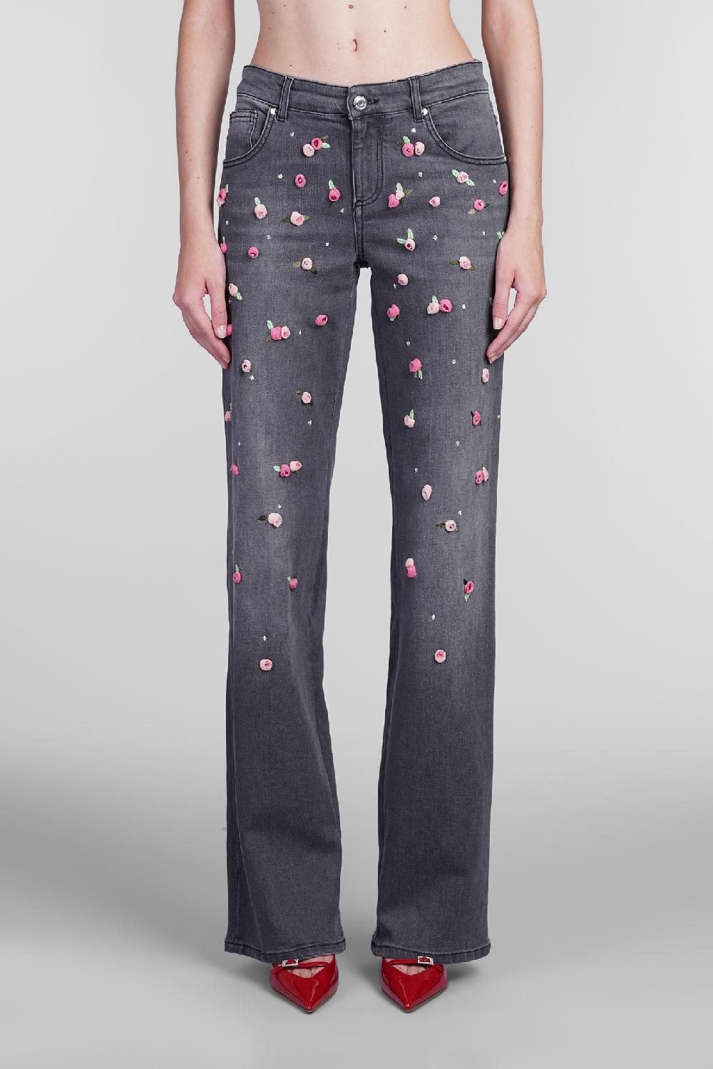 Deliberti Blumarine Jeans in cotone grigio cod. 405280 - Deliberti The Luxury Shopping